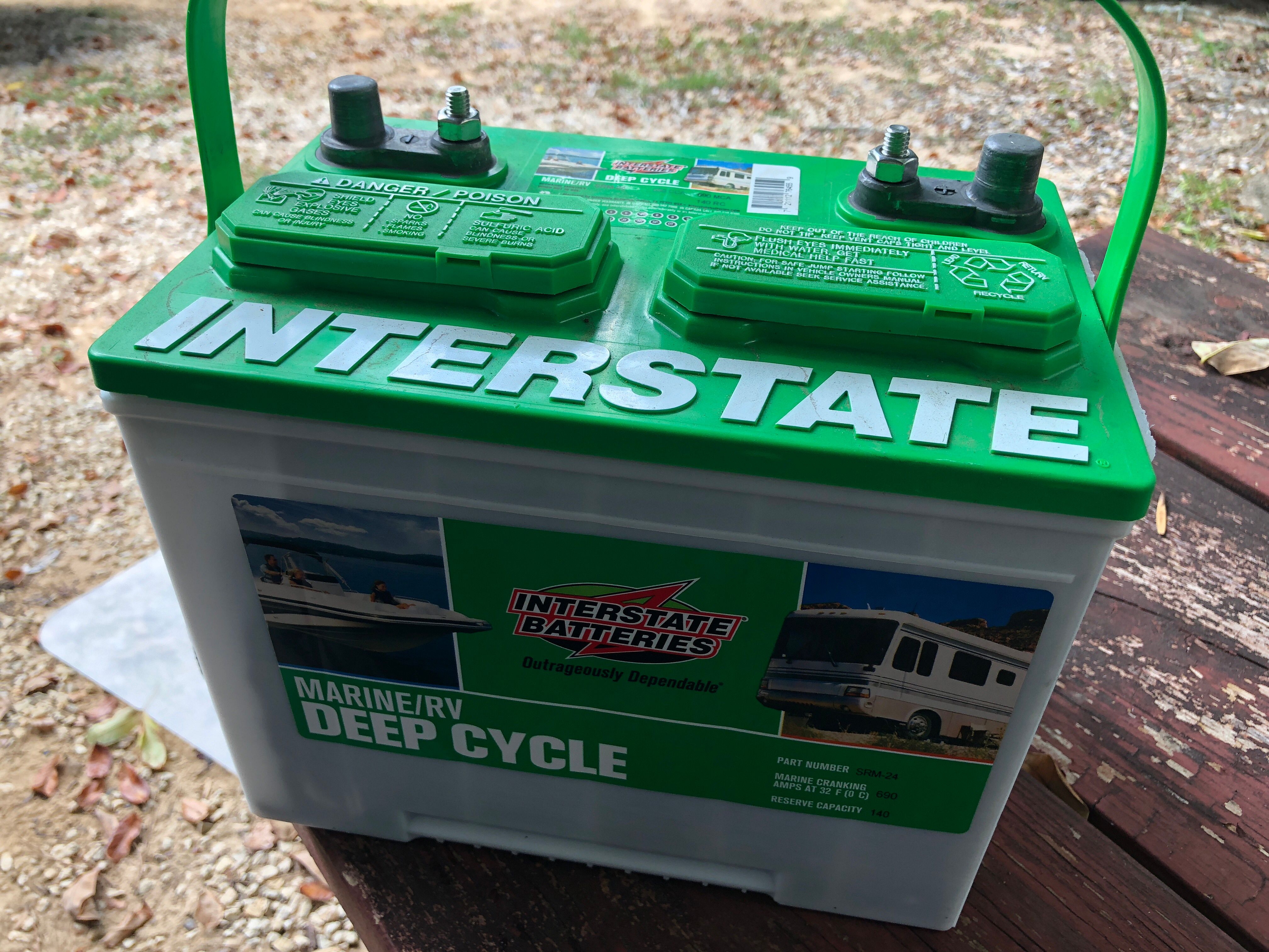 Interstate Deep Cycle Battery