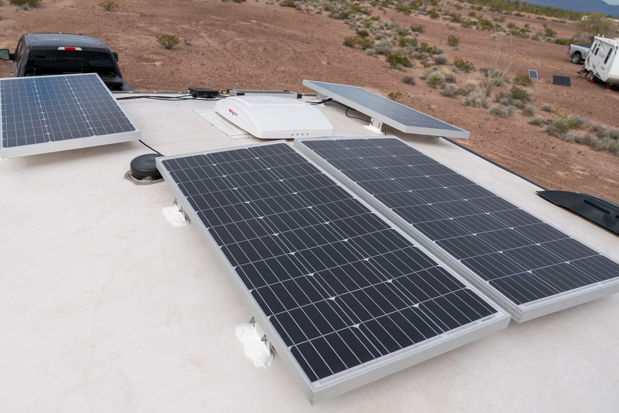 Roof mounted solar panels for rv new arrivals