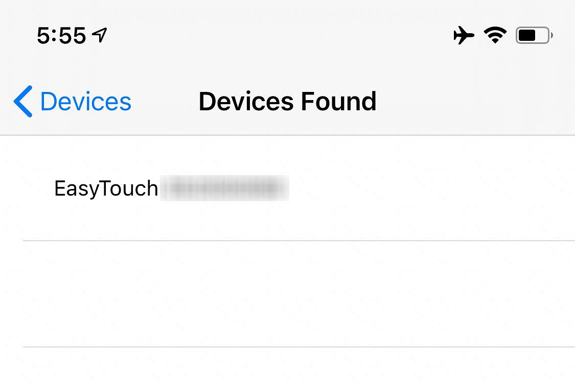 EasyTouch RV Bluetooth