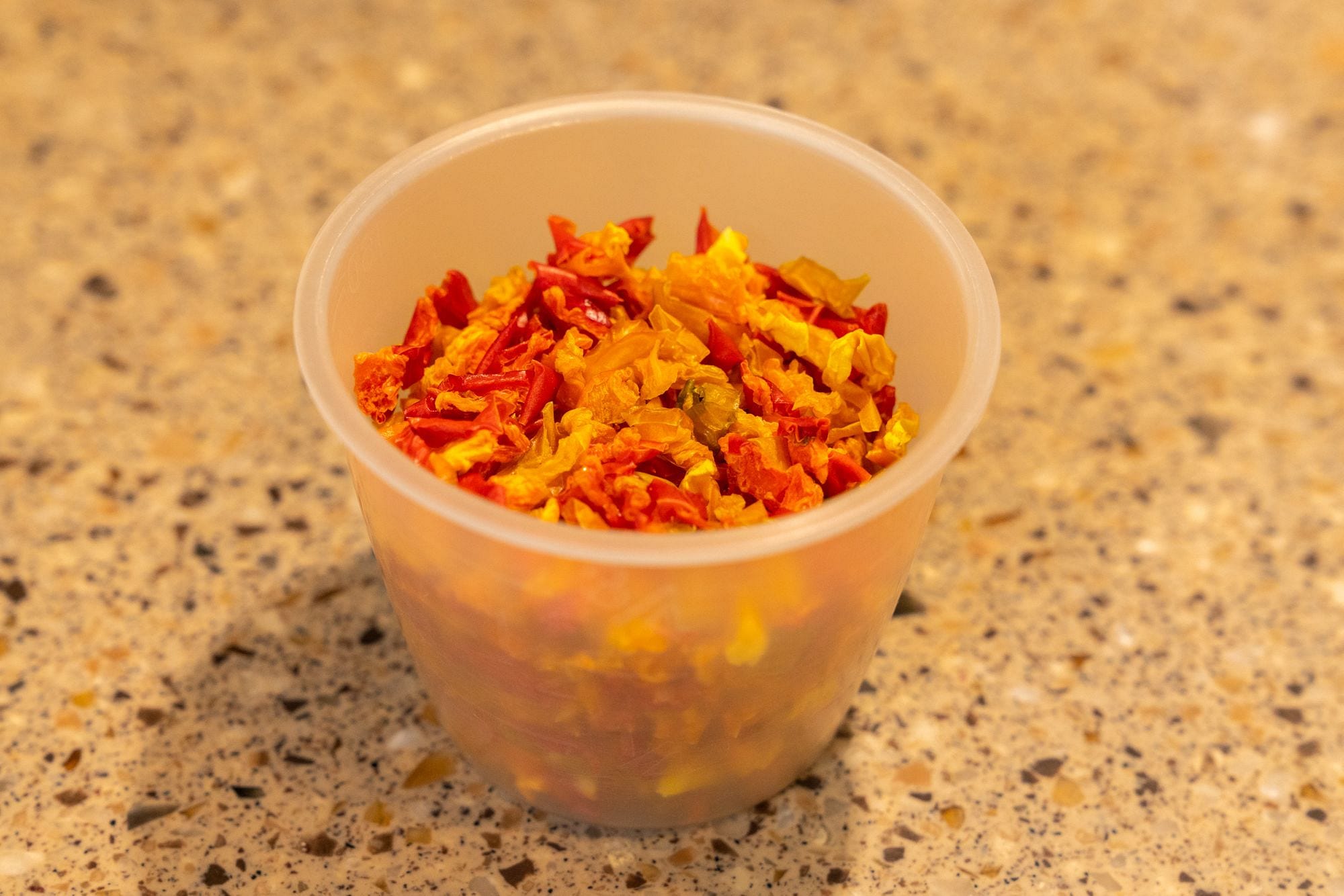 Dehydrated Diced Bell Peppers