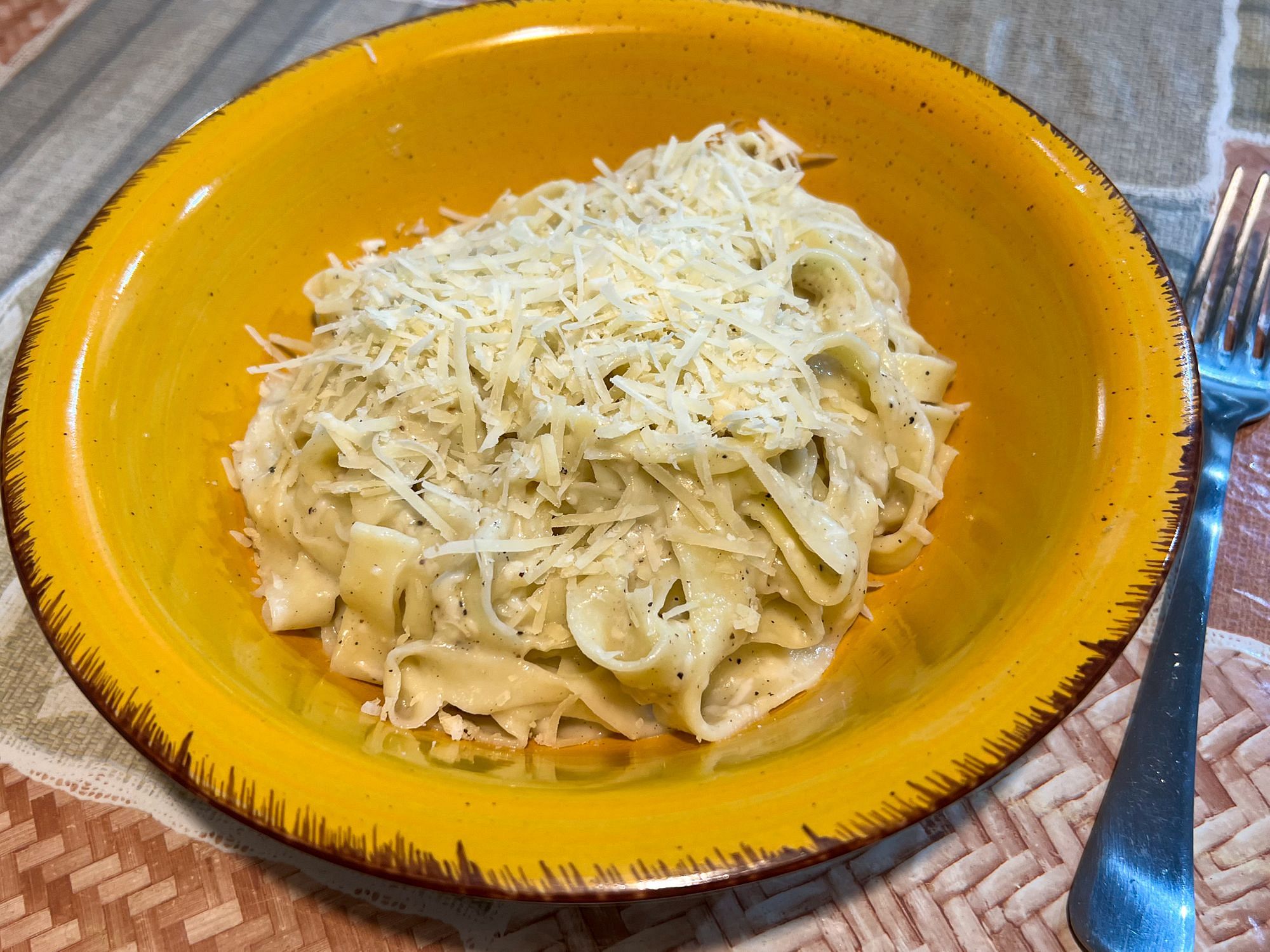 Homemade Cacio e Pepe
