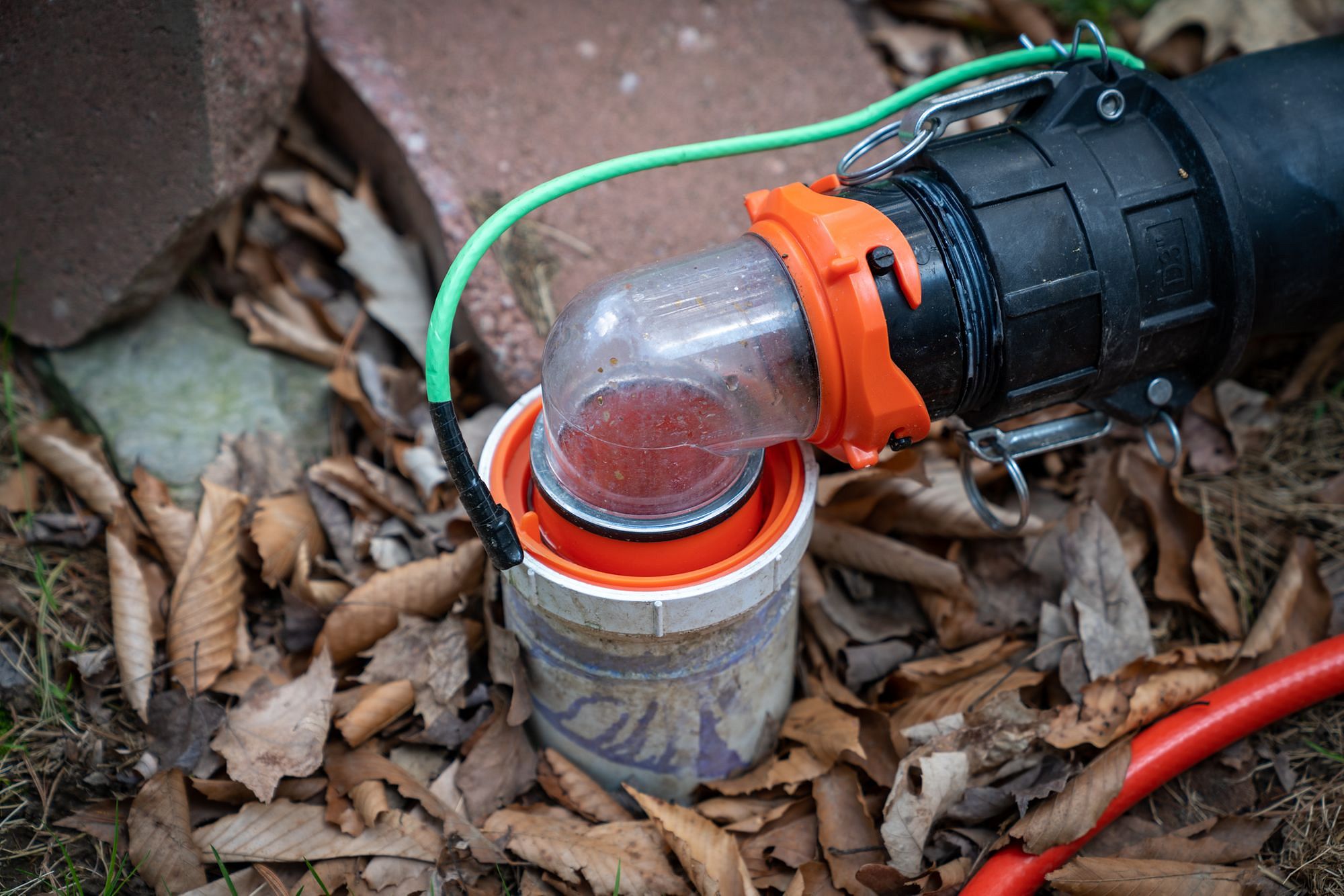 Clear Adapter Sewer Hose