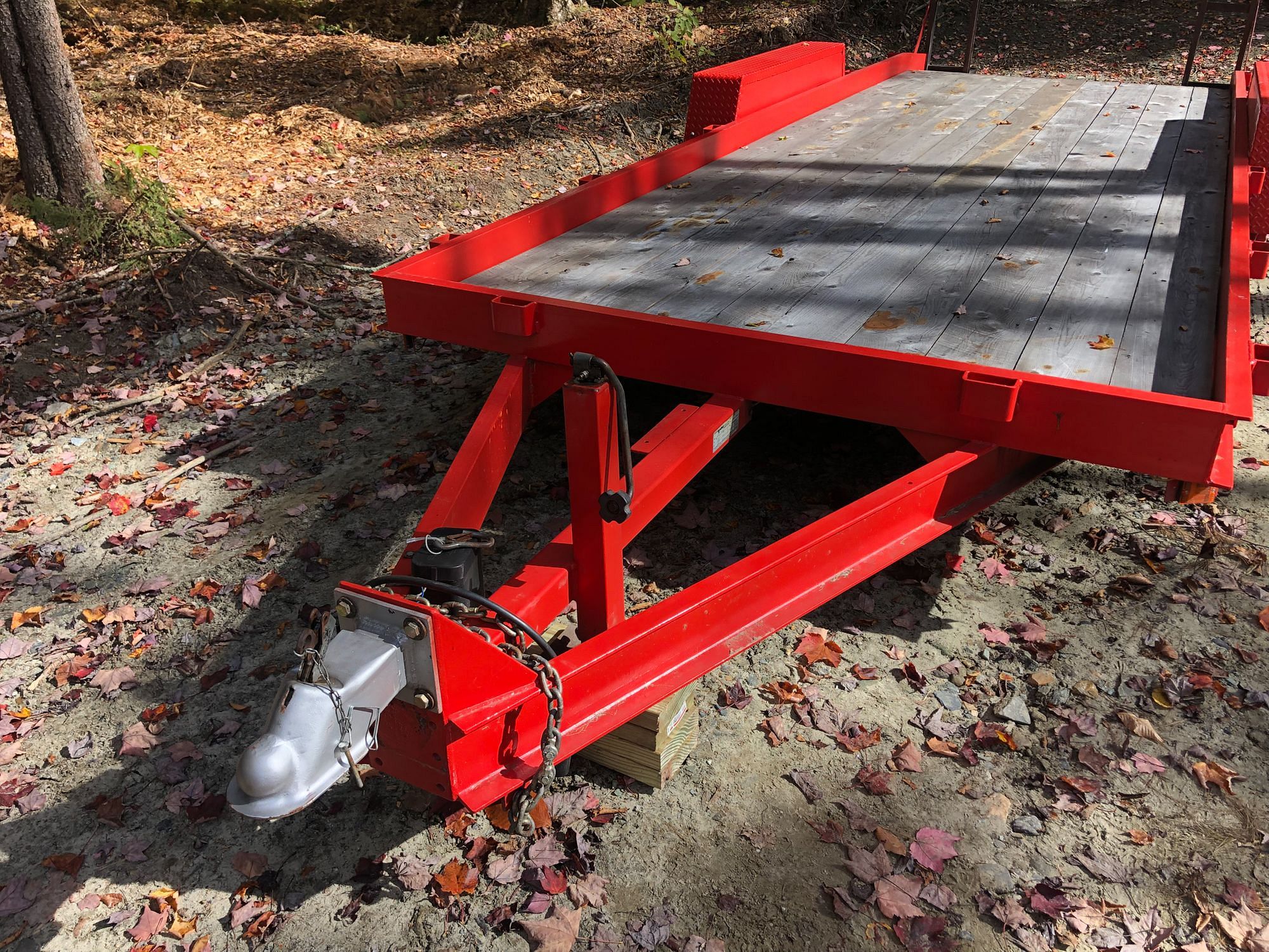 Equipment Trailer Hitch Mount Winch