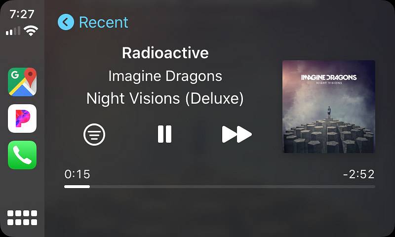 Pandora on Apple CarPlay