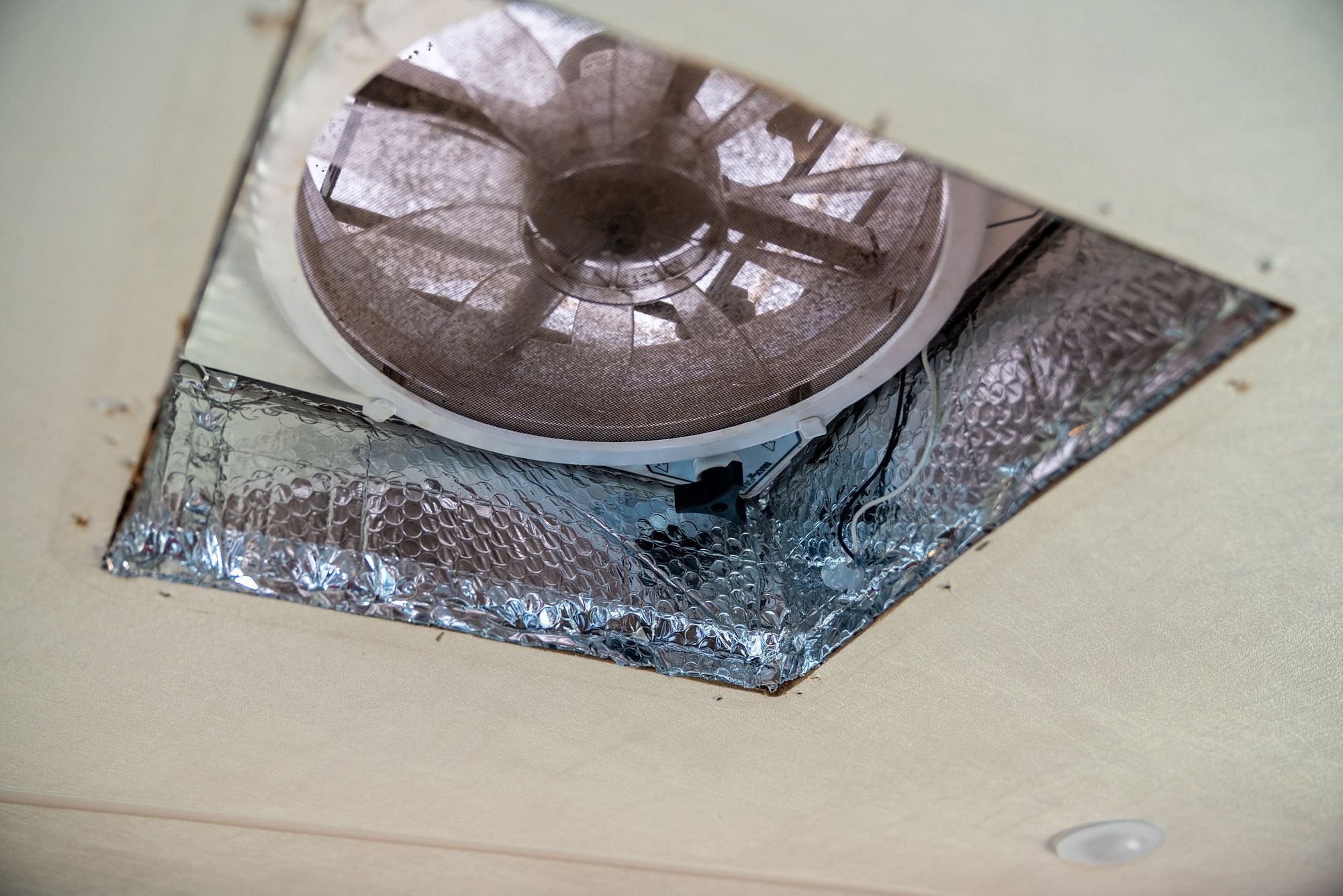 RV Vent Fan Reflectix
