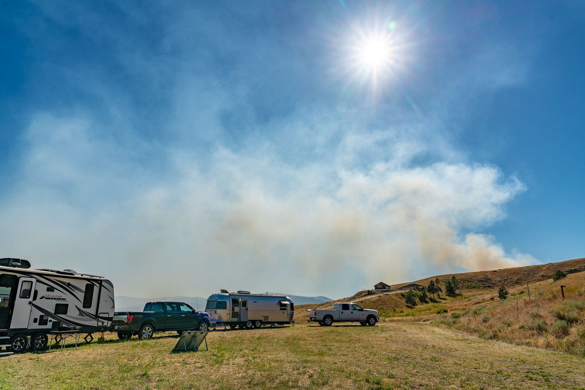 Long Lake Fire Tonasket