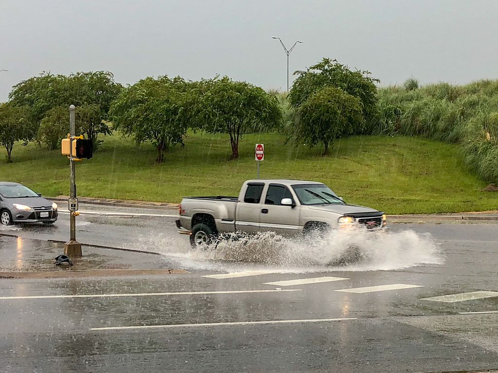 Storm in Livingston, TX