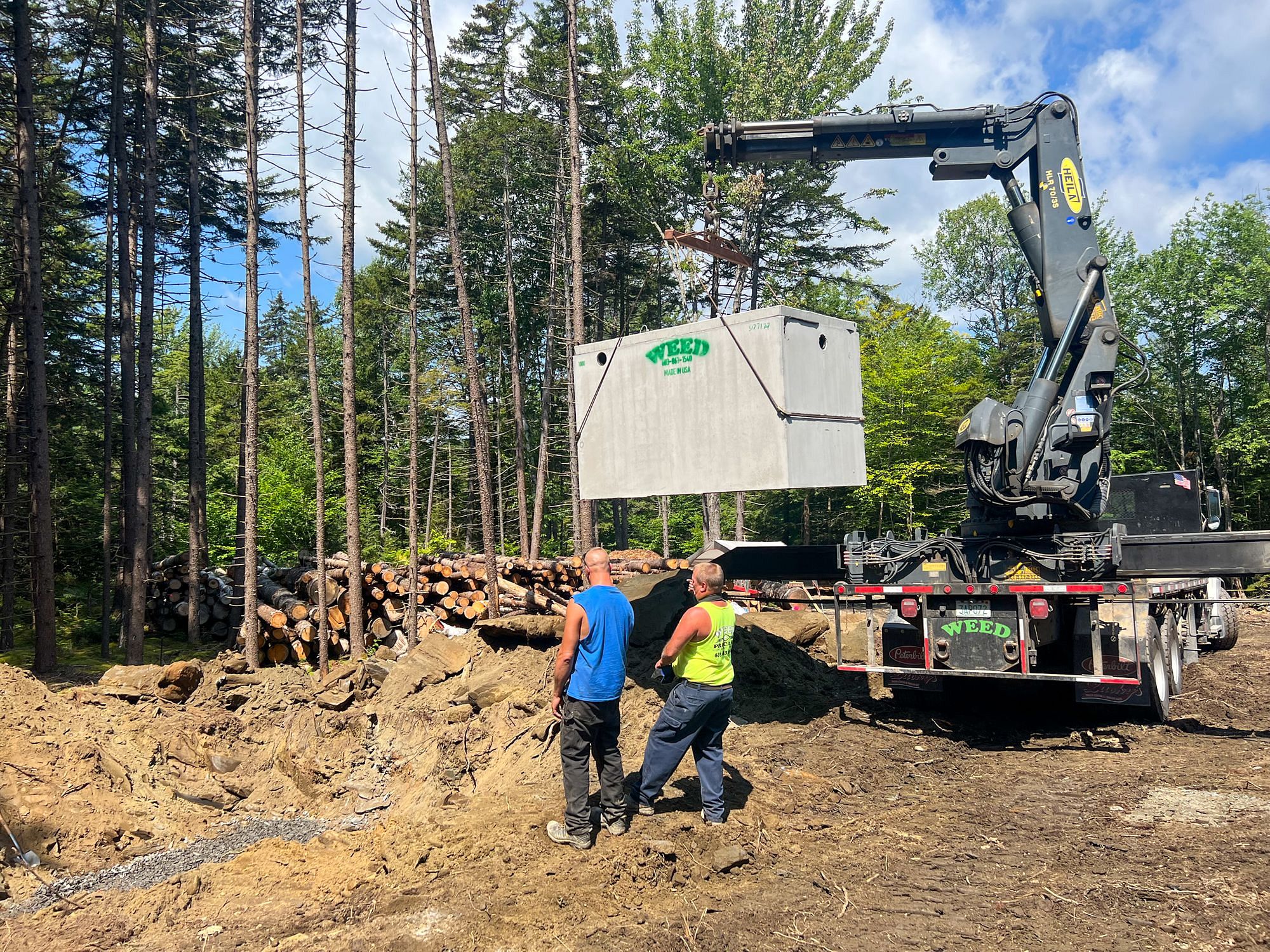 Septic Tank Delivery