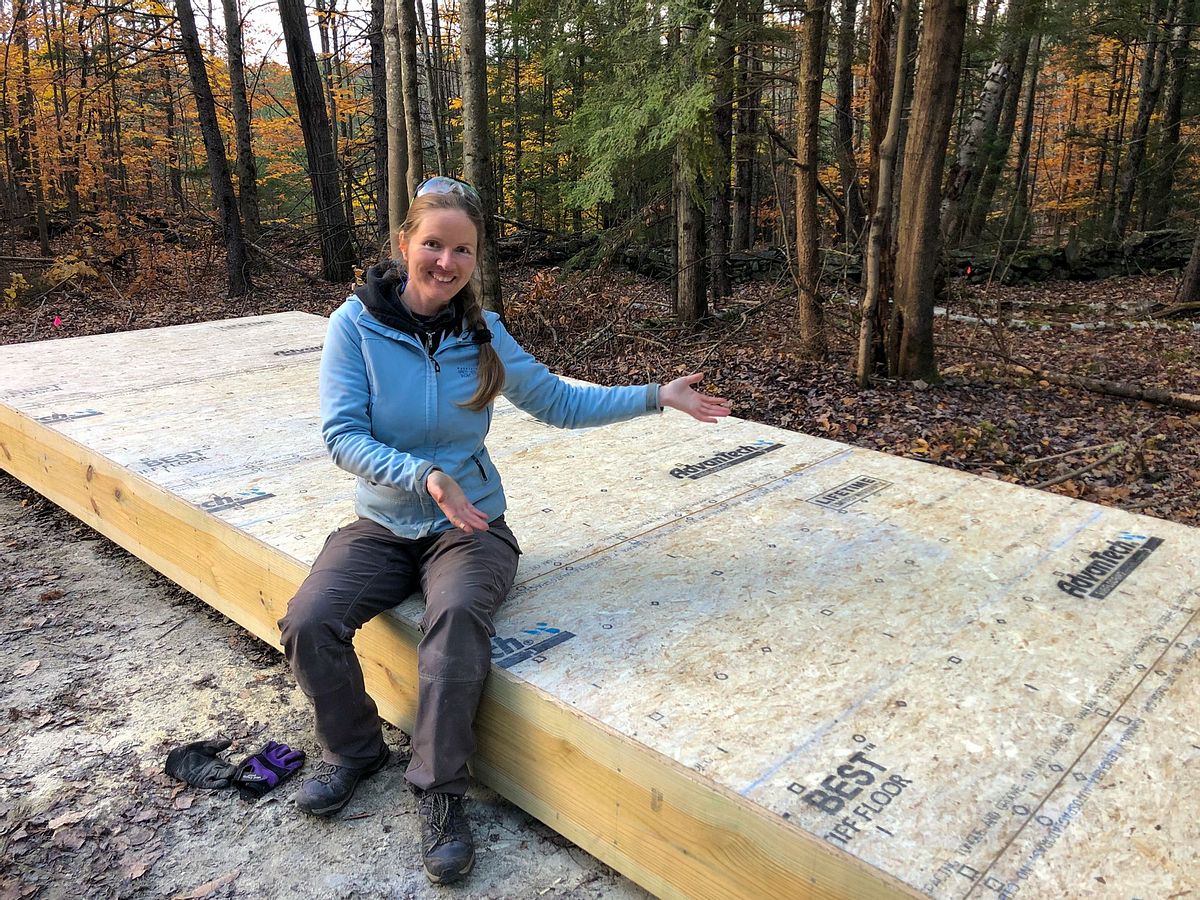 Solar Kiln Build Part 1 Floor Assembly Adventurous Way