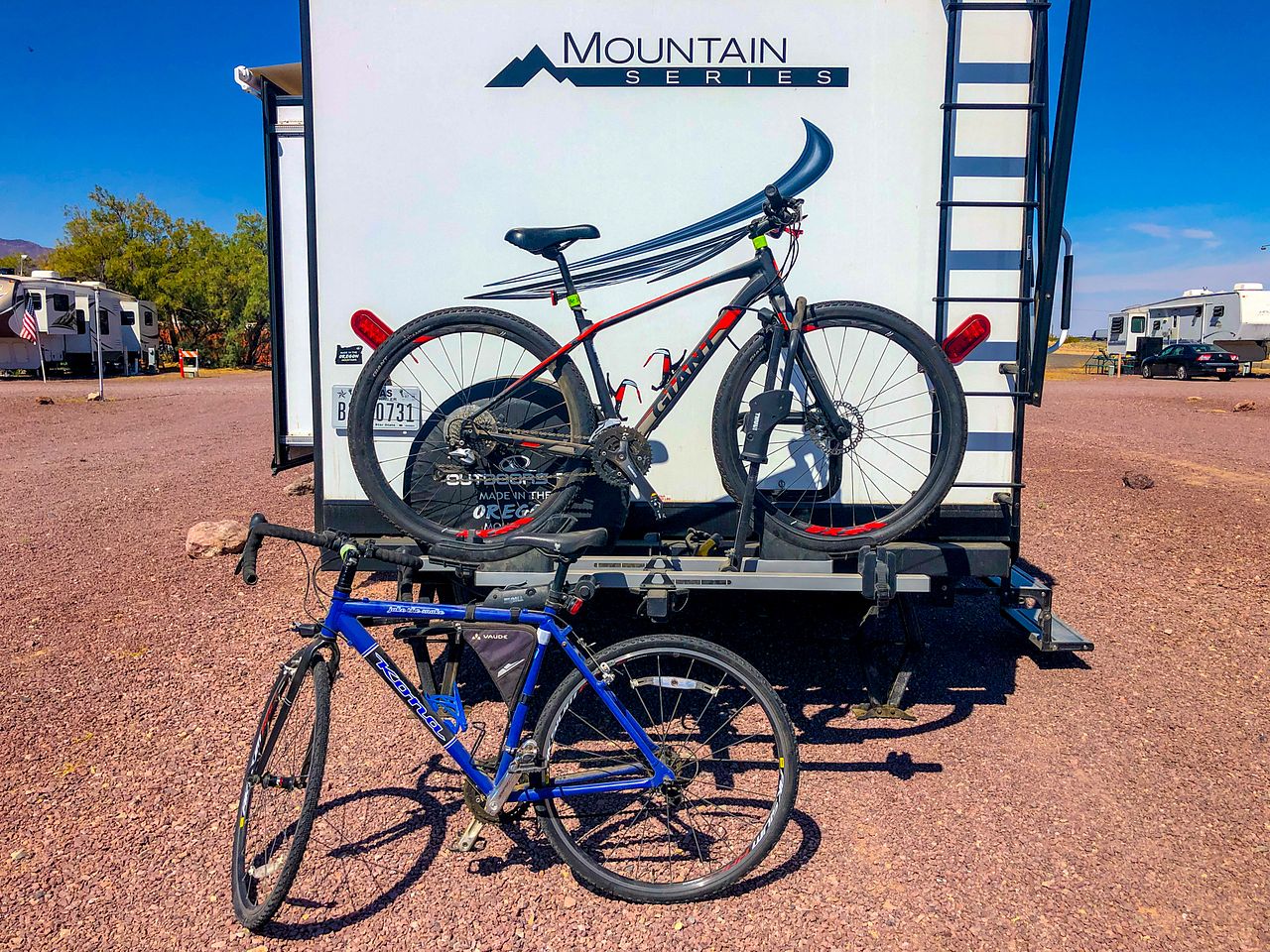 Carrying Bikes on our RV