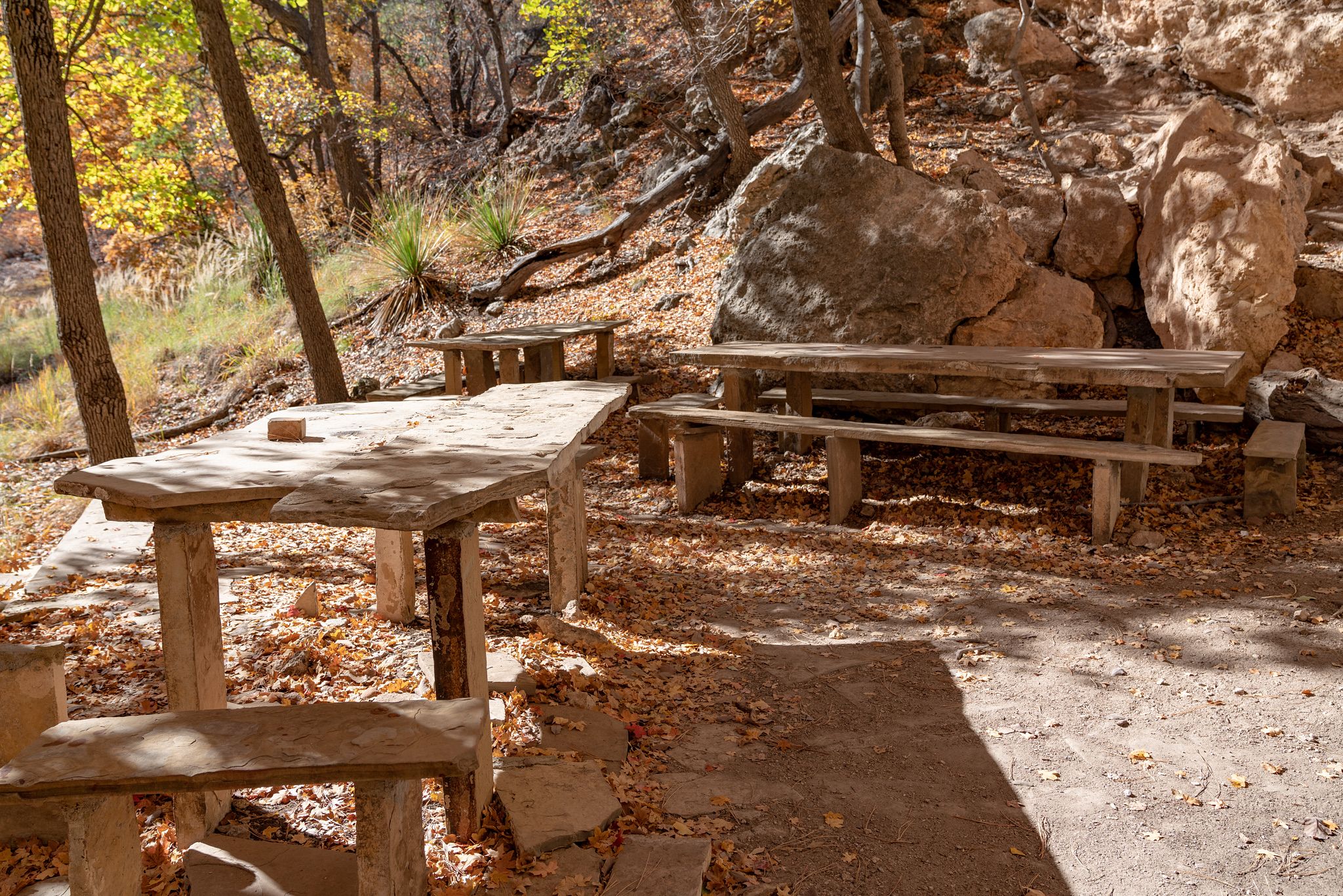 Picnic Area at The Grotto