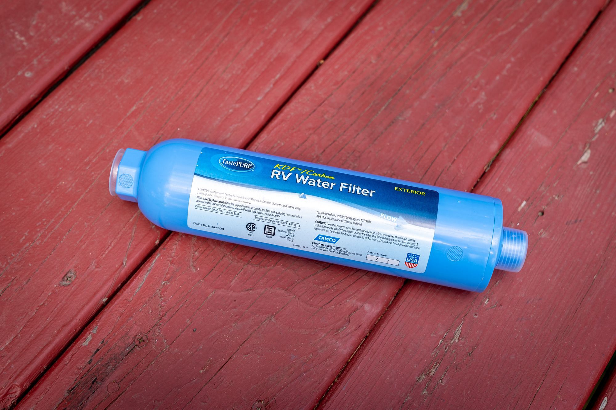 RV Water Filter