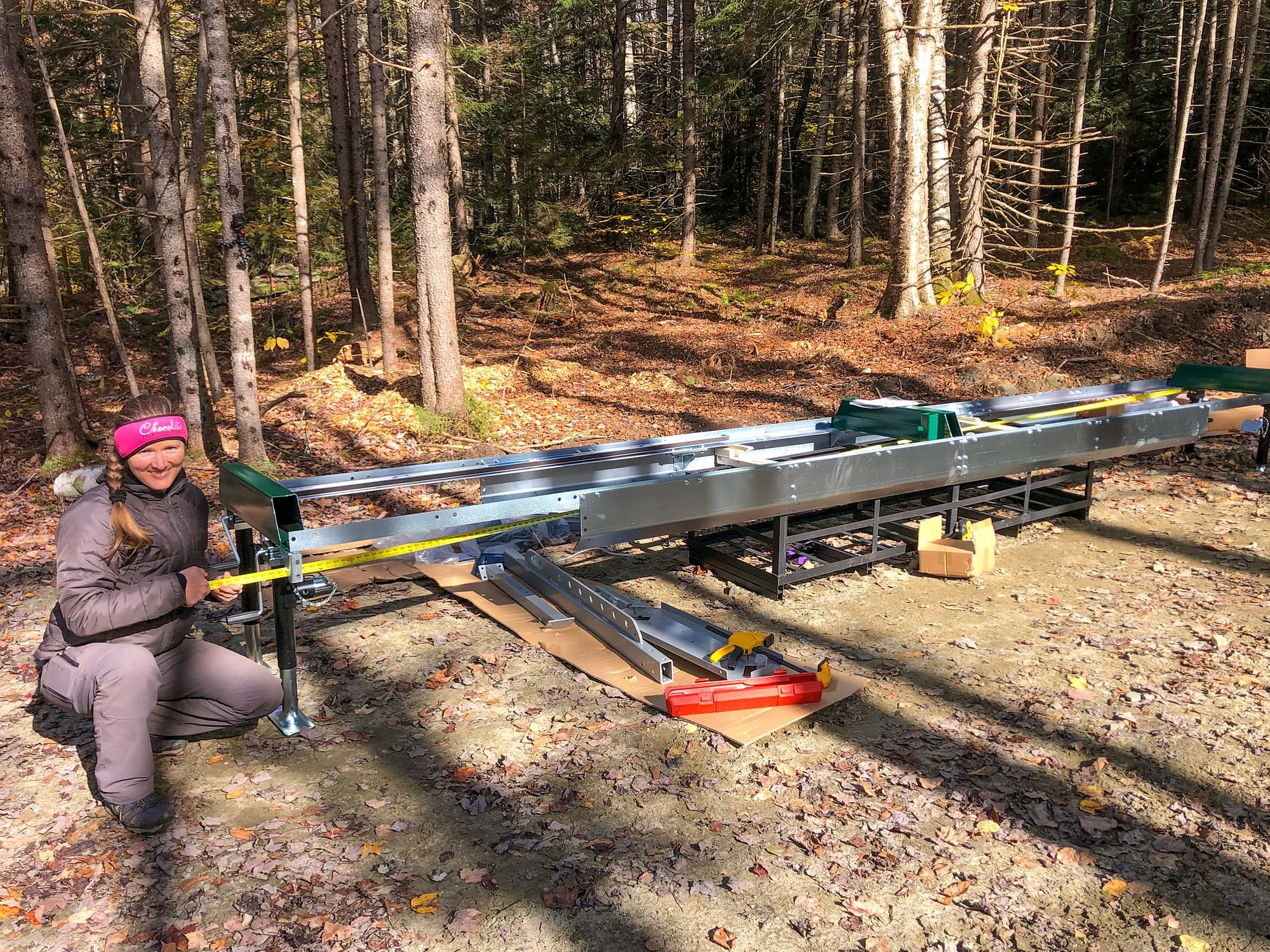 Assembling Woodland Mills HM126 Sawmill