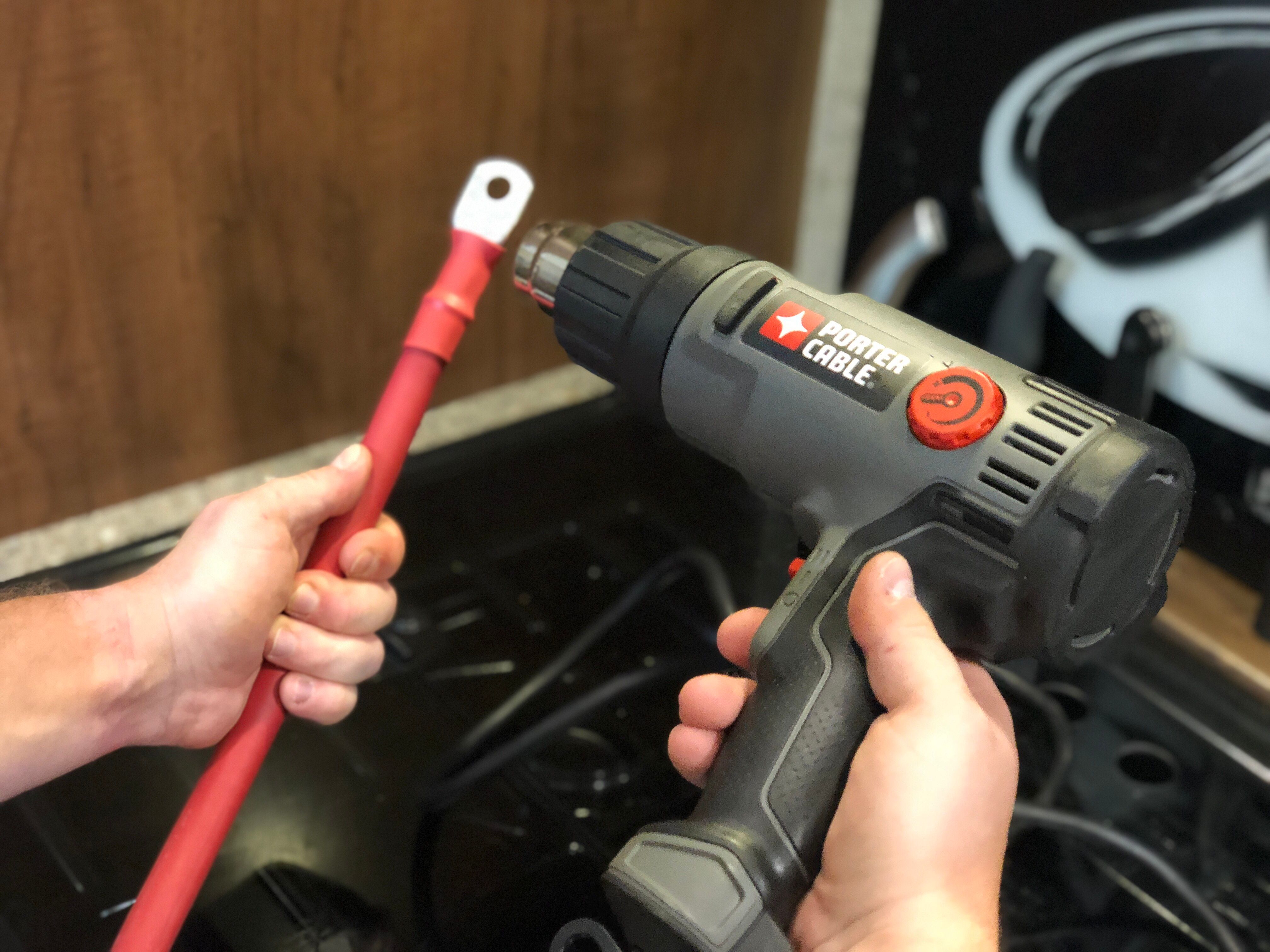 Adhesive lined heat shrink