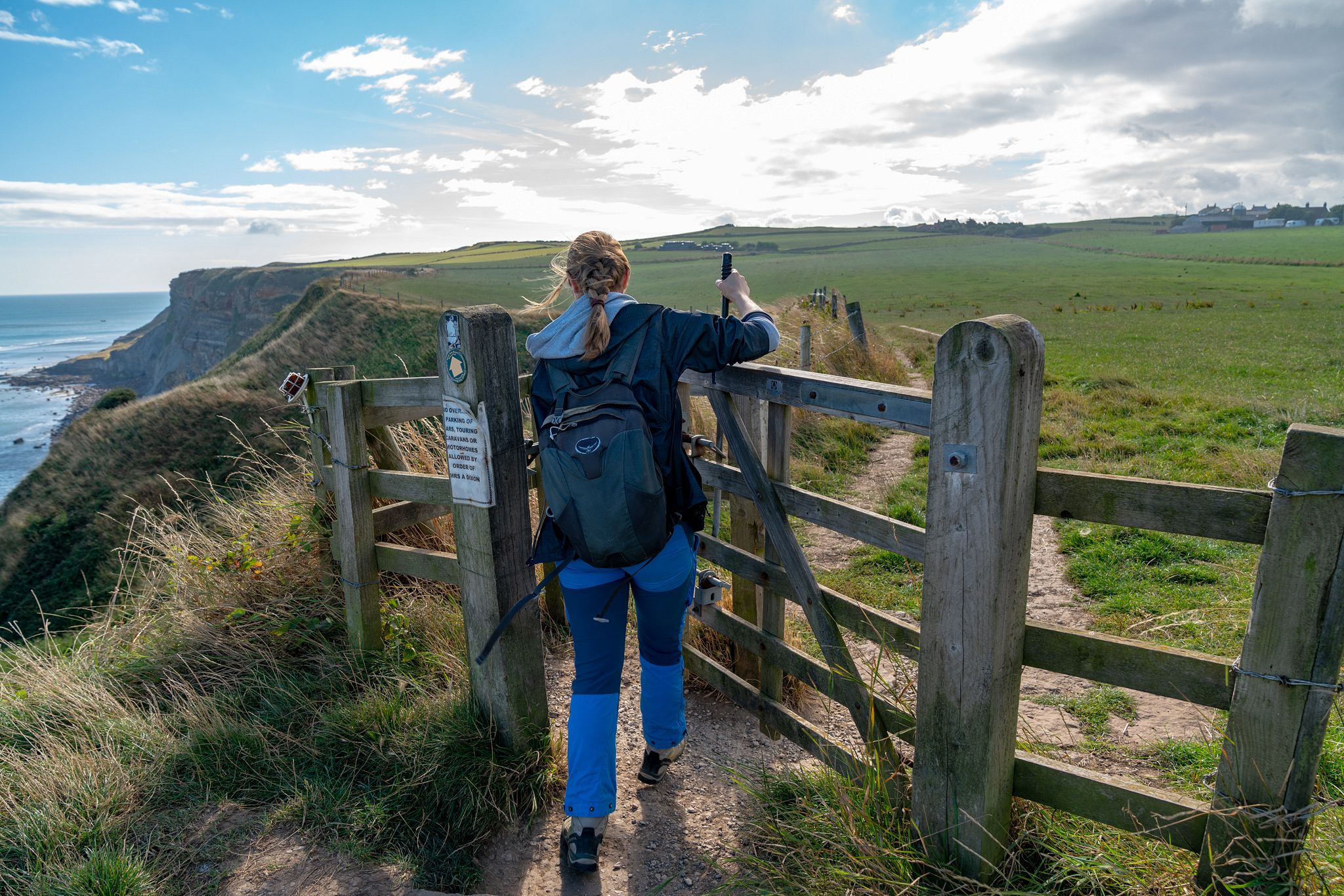 Hiking the Cleveland Way