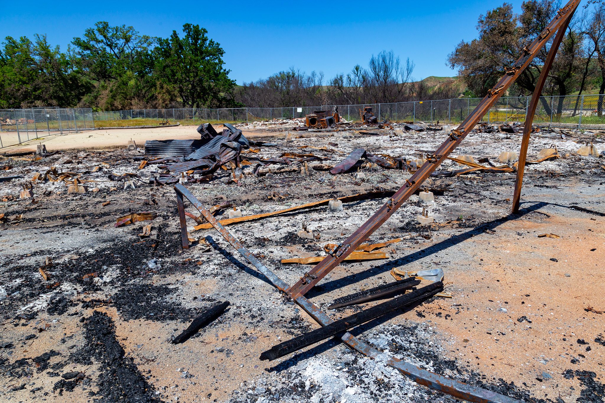 Paramount Ranch Woolsey Fire Damage