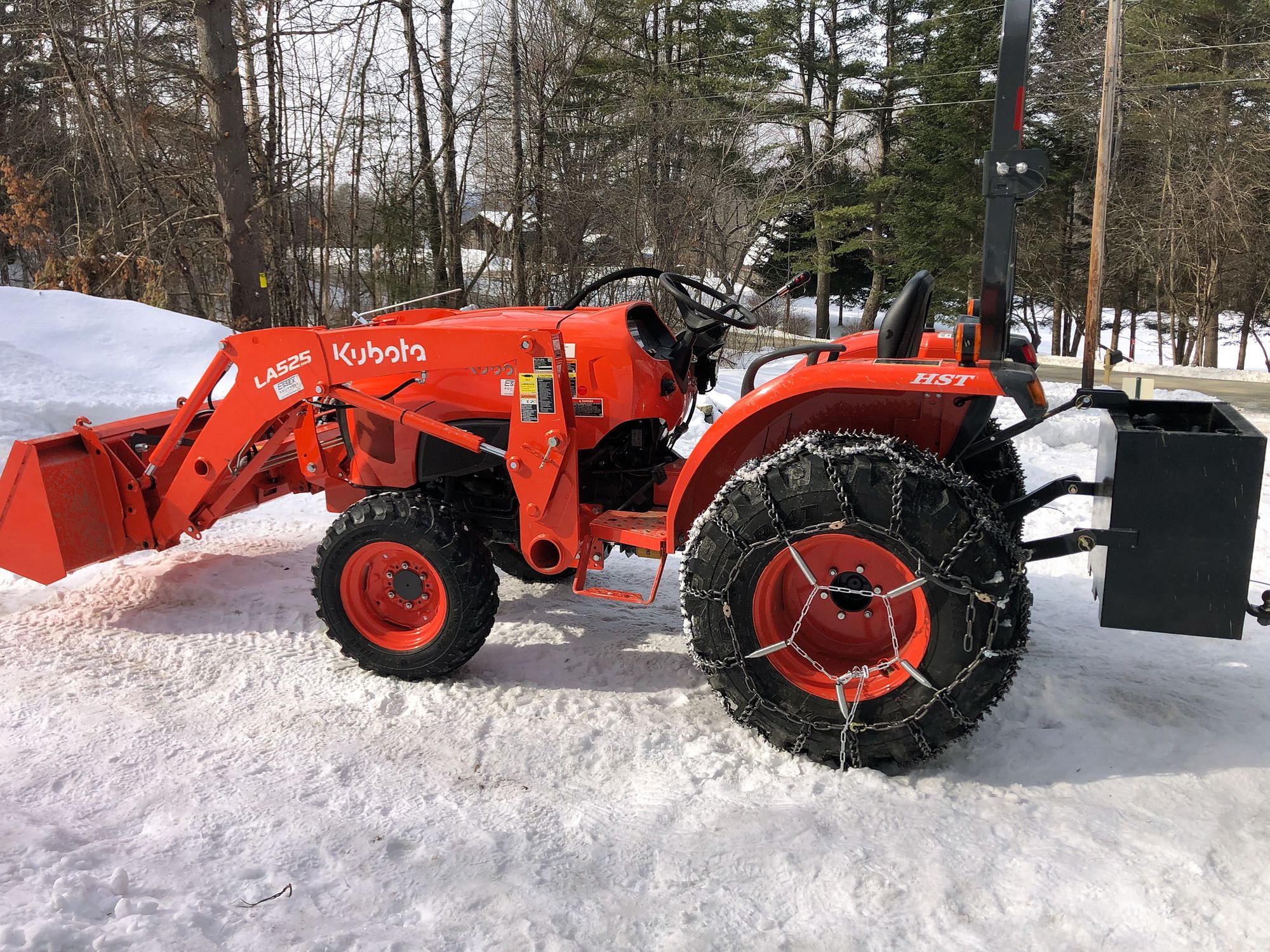 Kubota Tractor Snow Tire Chains