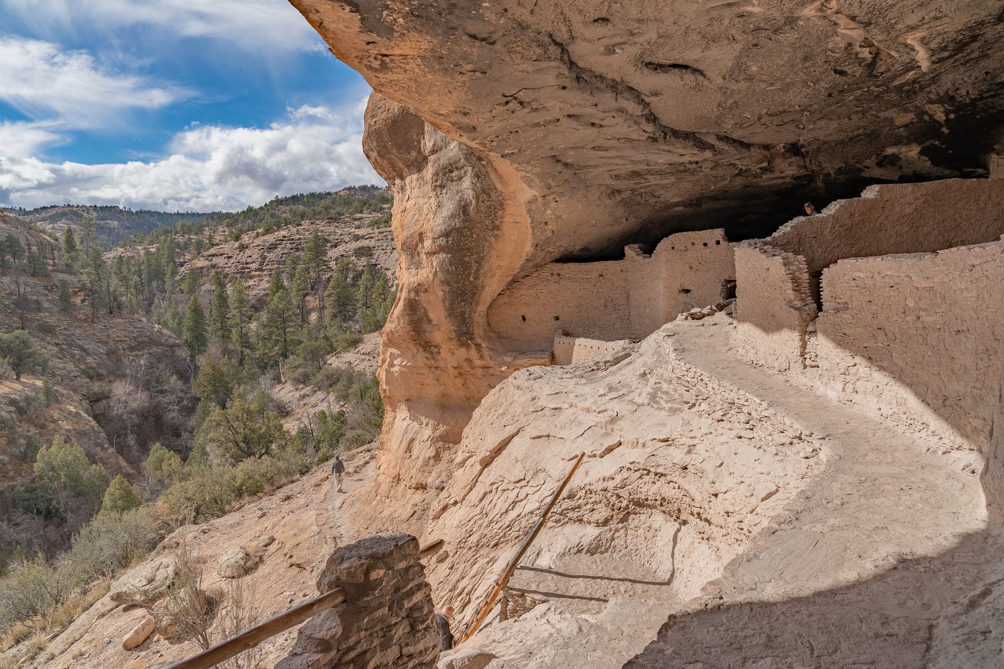 Gila Cliff Dwellings National Monument - Home of the Mogollon