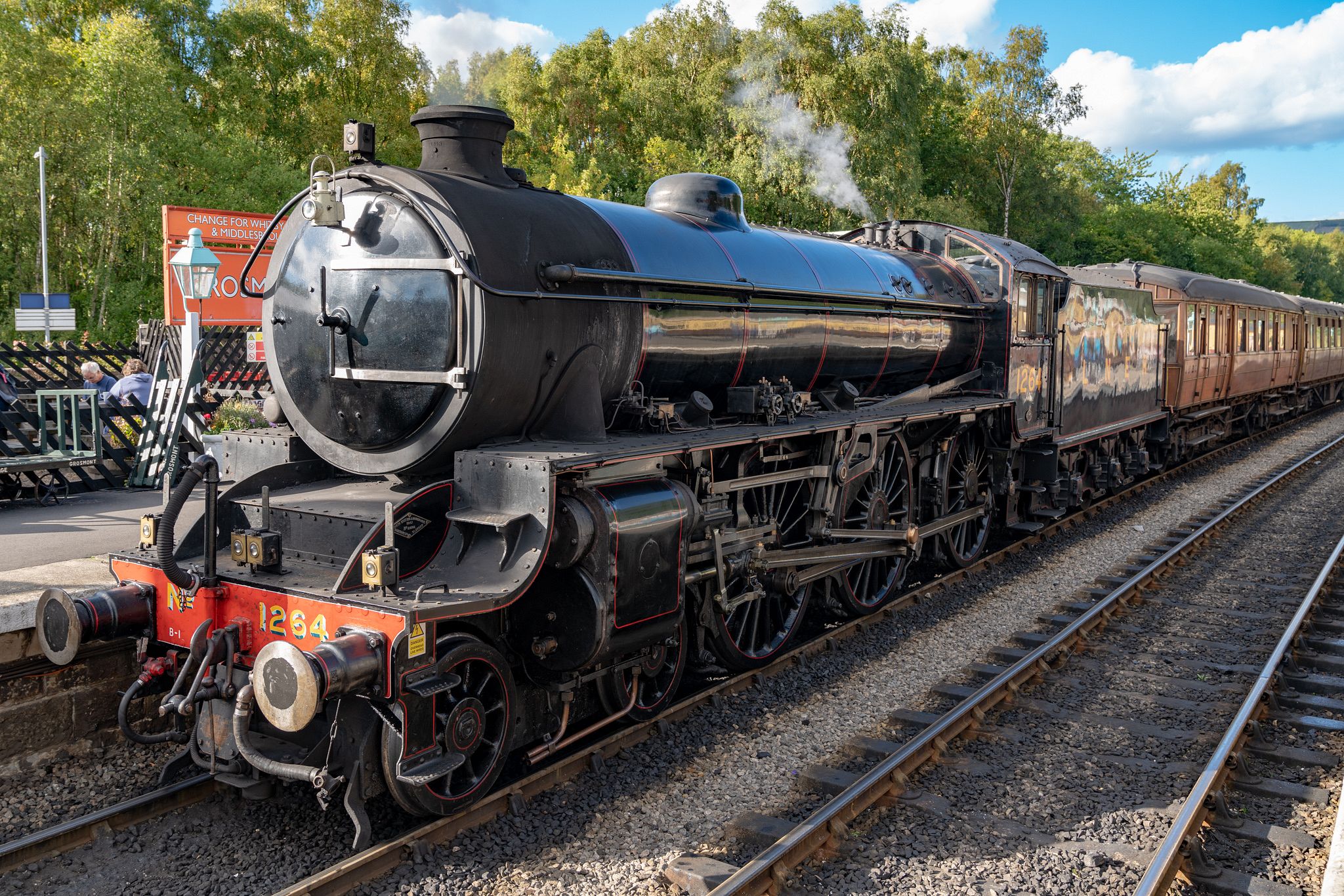 Steam Train on the North Yorkshire Moors Railway