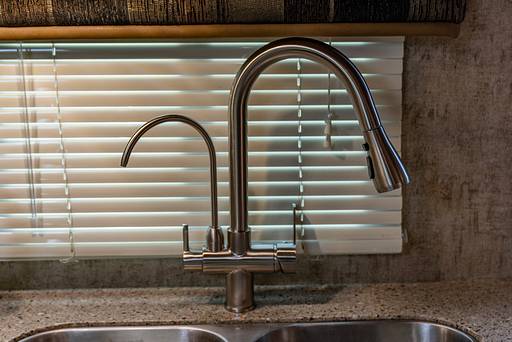 Installing a Double Kitchen Faucet and Ultrapure RV Water Filter