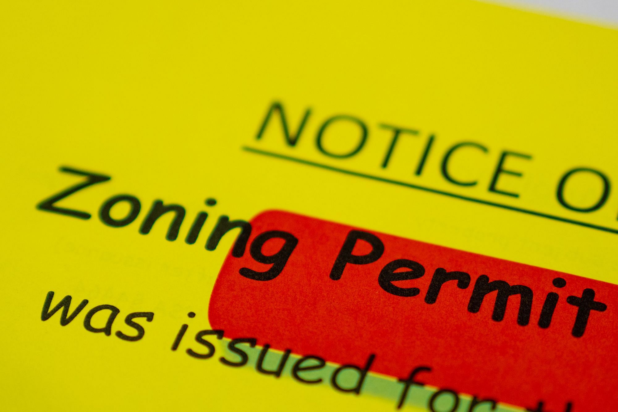 Zoning Permit Approved Adventurous Way