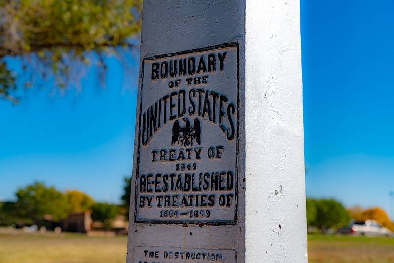 Chamizal National Memorial - History in El Paso