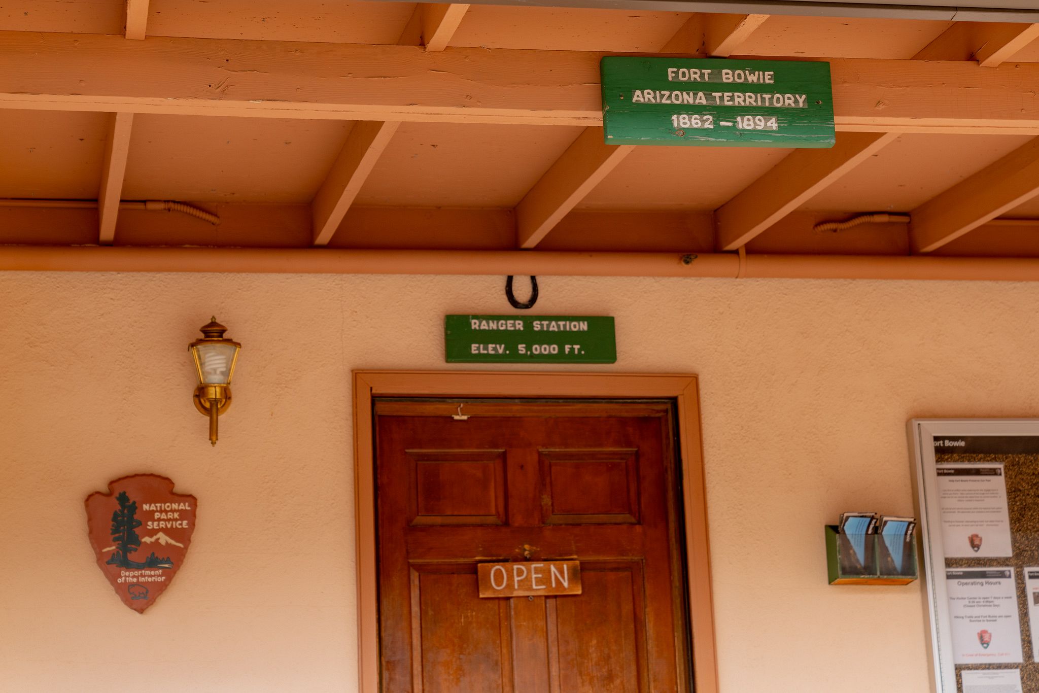 Visitor Center at Fort Bowie National Historic Site
