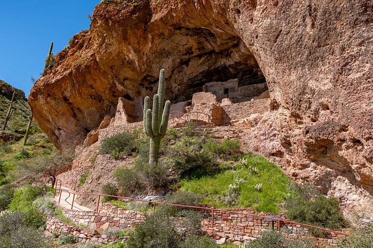 Lower Cliff Dwelling at Tonto National Monument