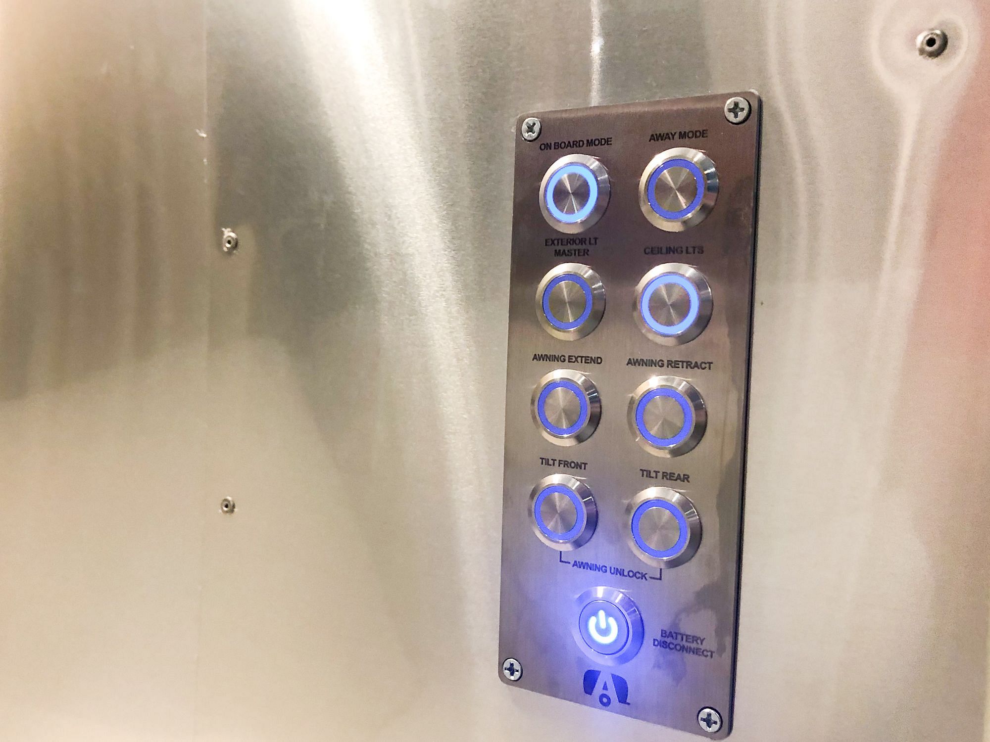 Airstream Blue LEDs