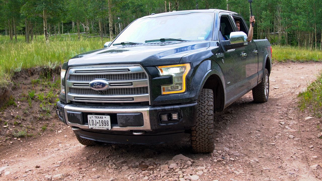 Ford F-150 Off-Roading