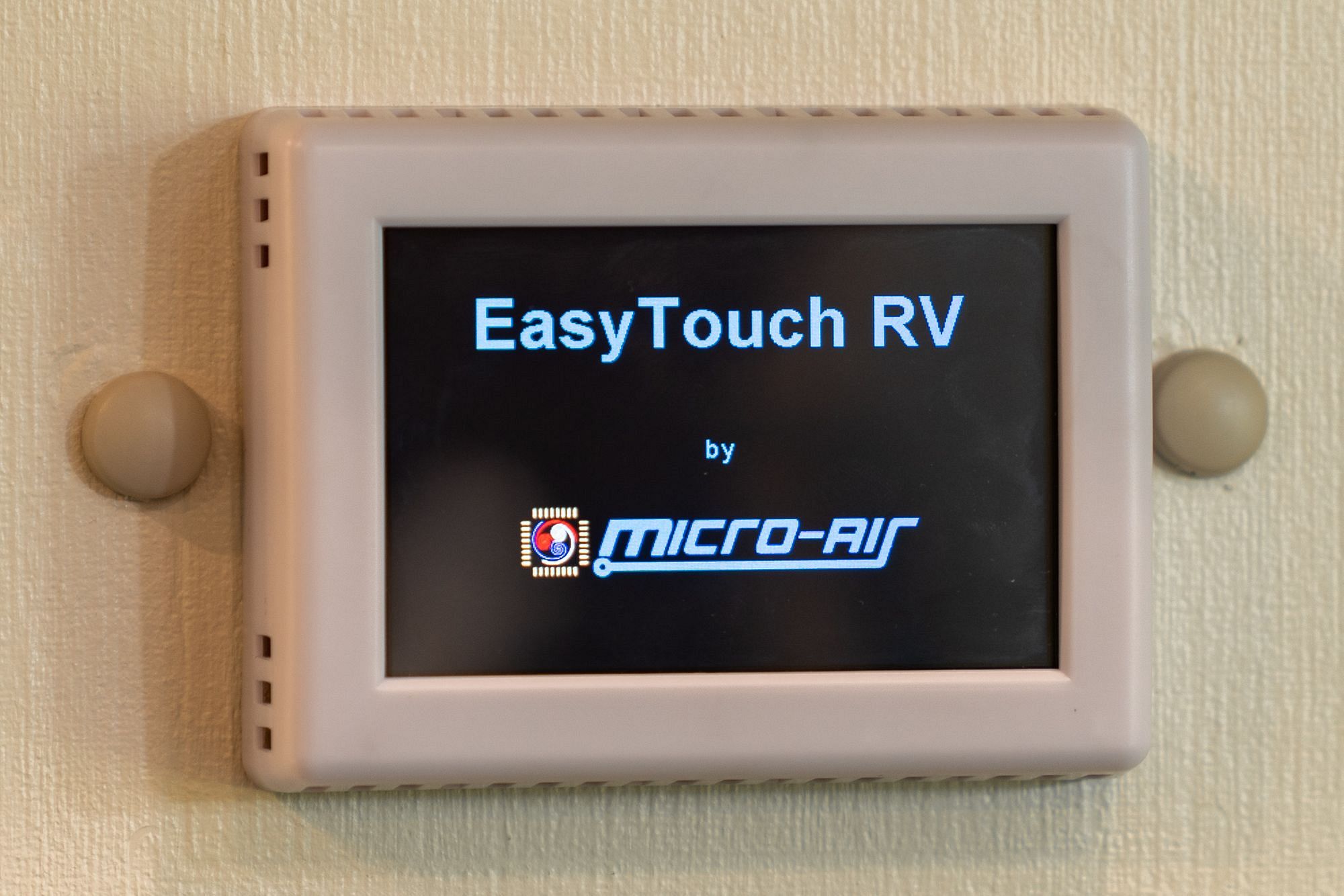 The EasyTouch RV Touchscreen Thermostat Control By Micro-Air, LLC