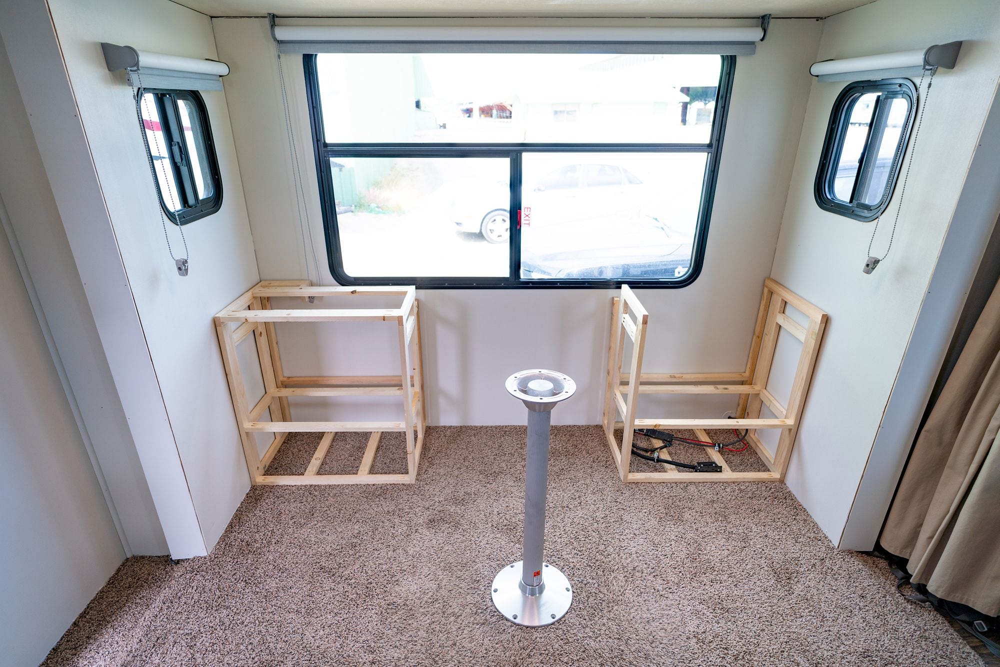 RV Desk Cabinet