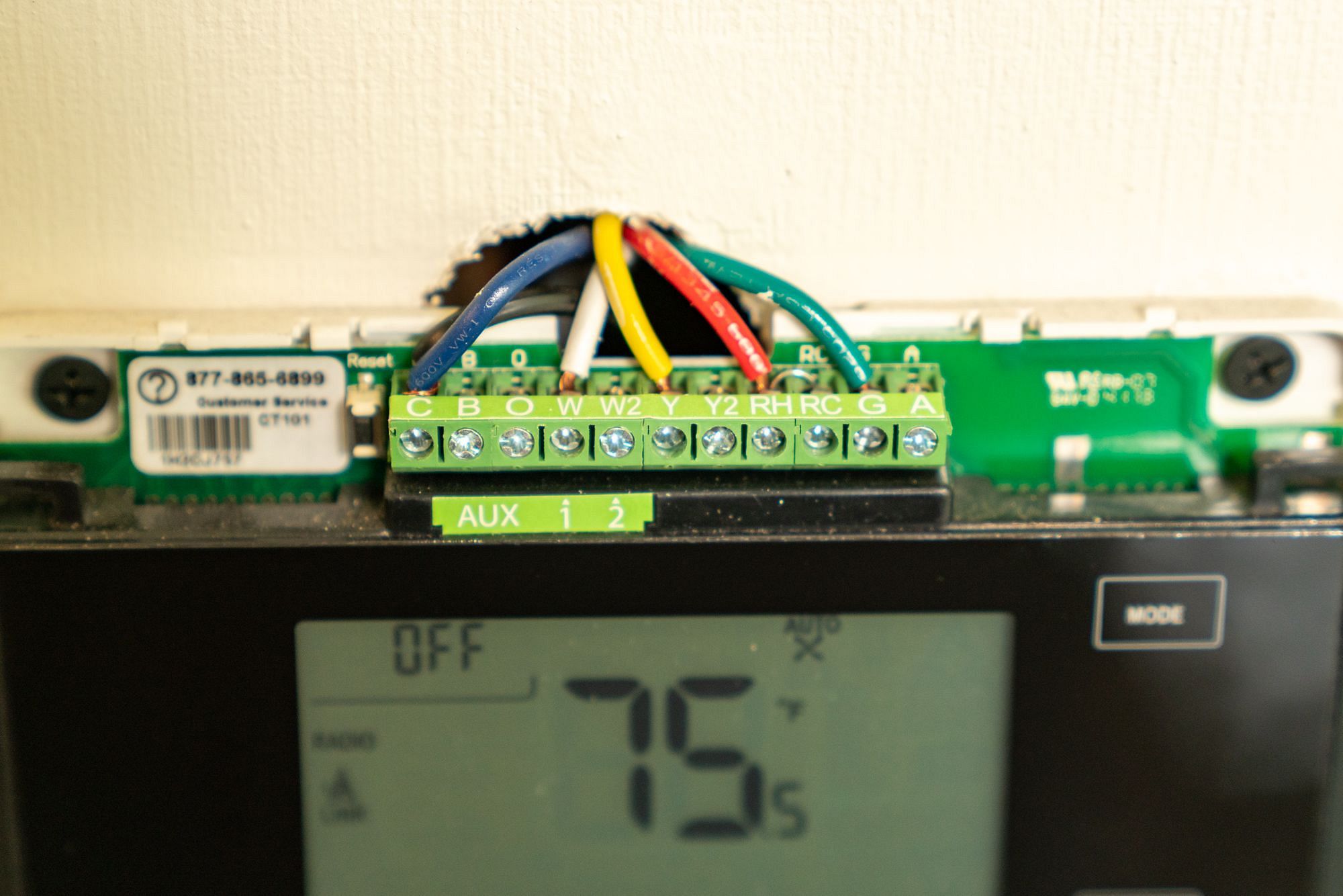 RV Thermostat Wiring