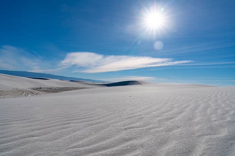 White Sands National Monument - World's Largest Gypsum Dunes