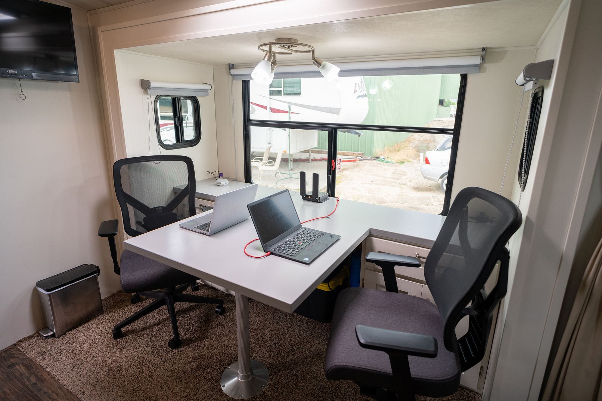 Outdoors RV Slide Remodel