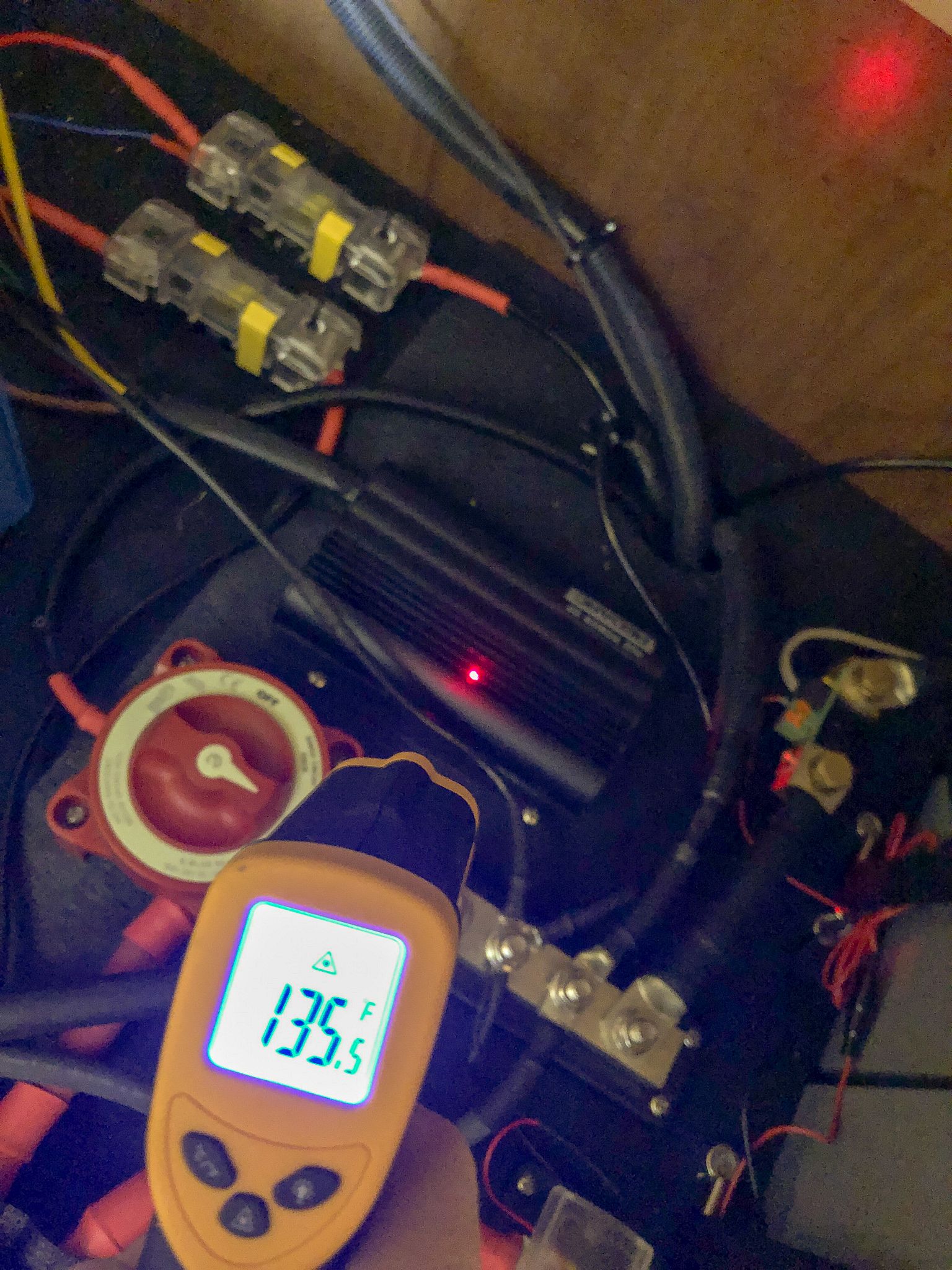 Charger Heating Up