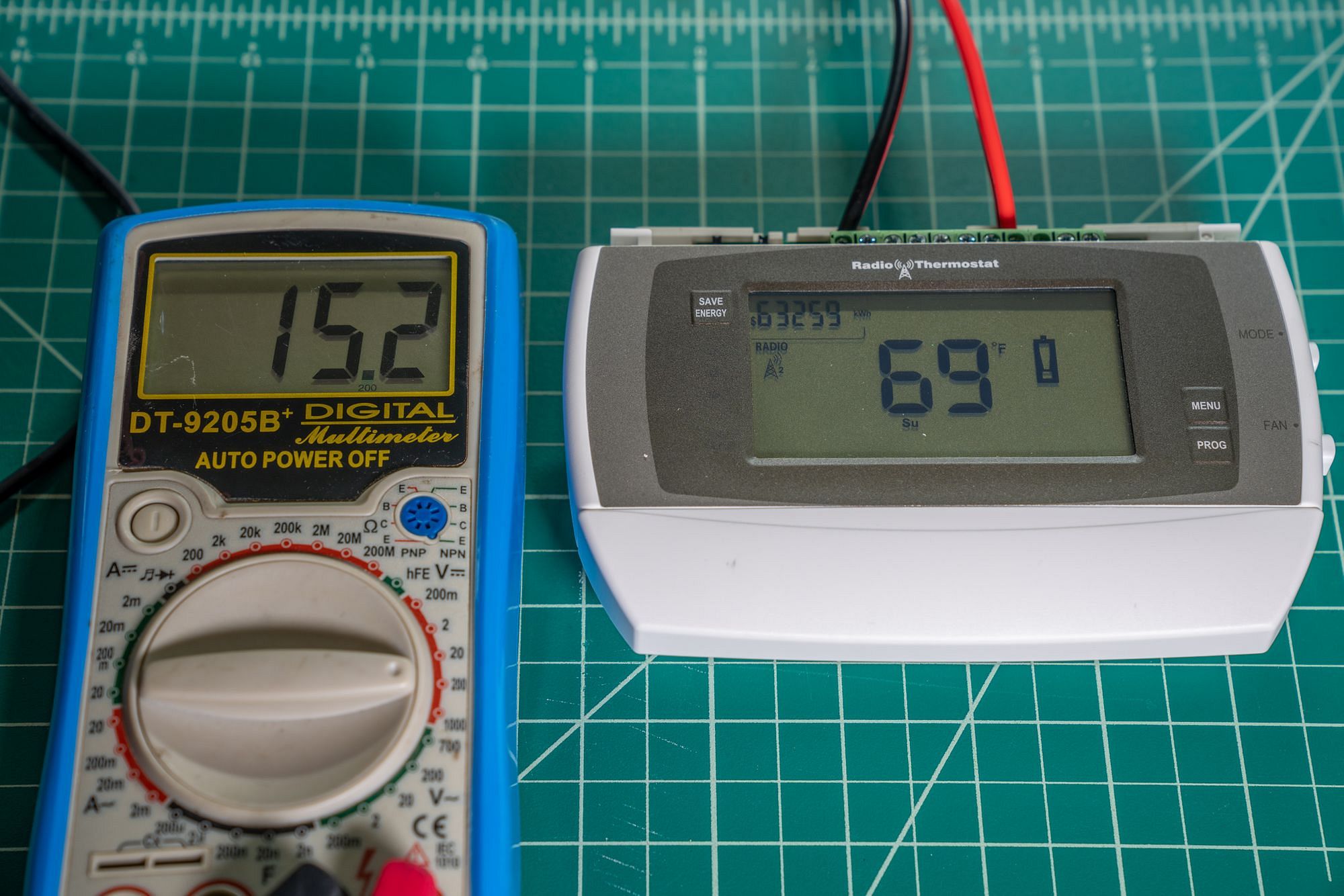 CT50 Thermostat Low Voltage