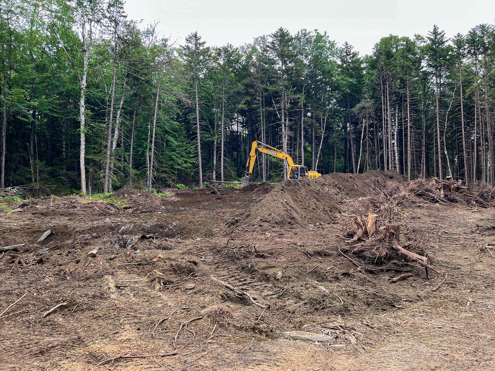 Removing Topsoil
