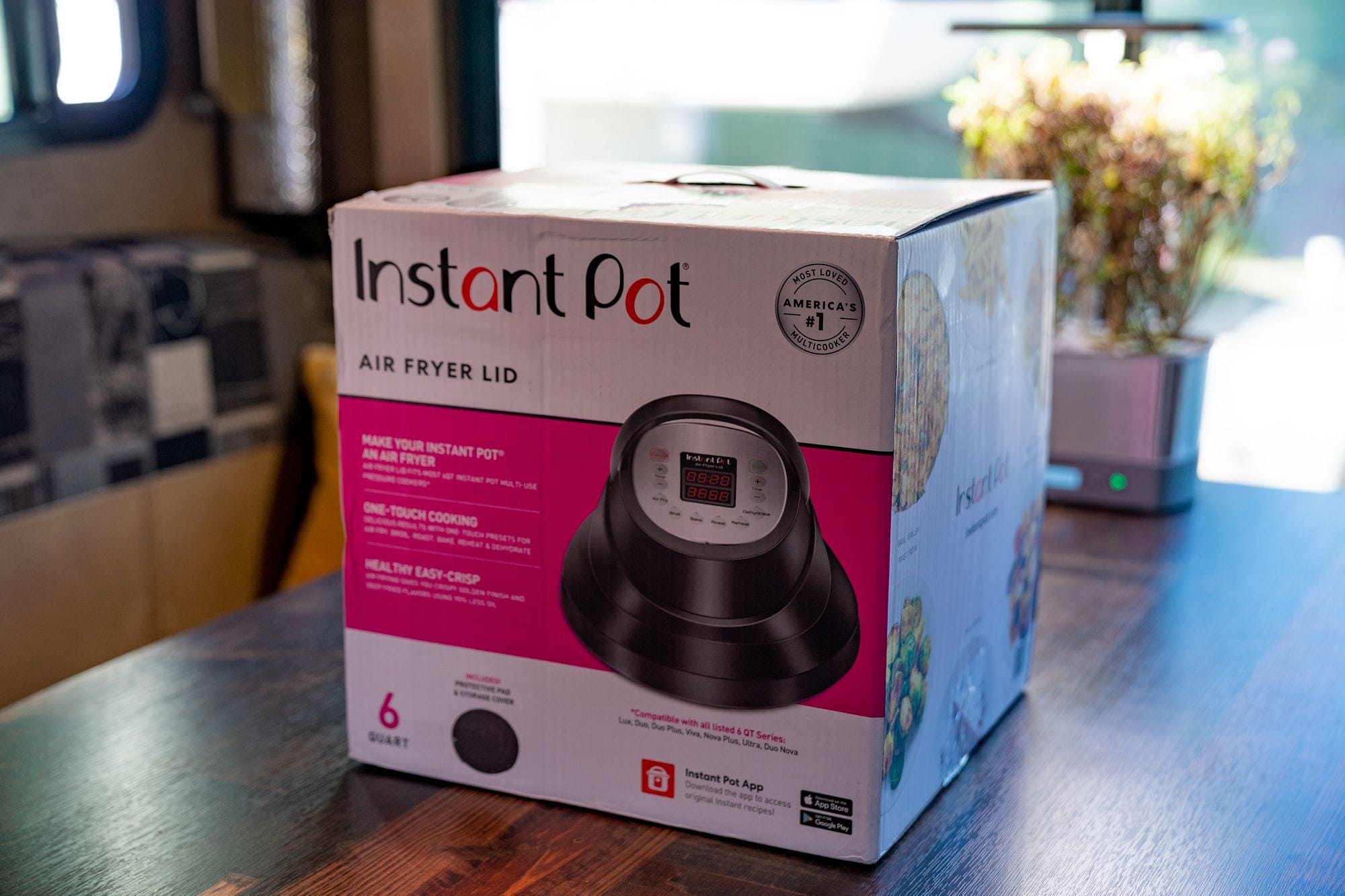 6 quart air fryer lid best sale