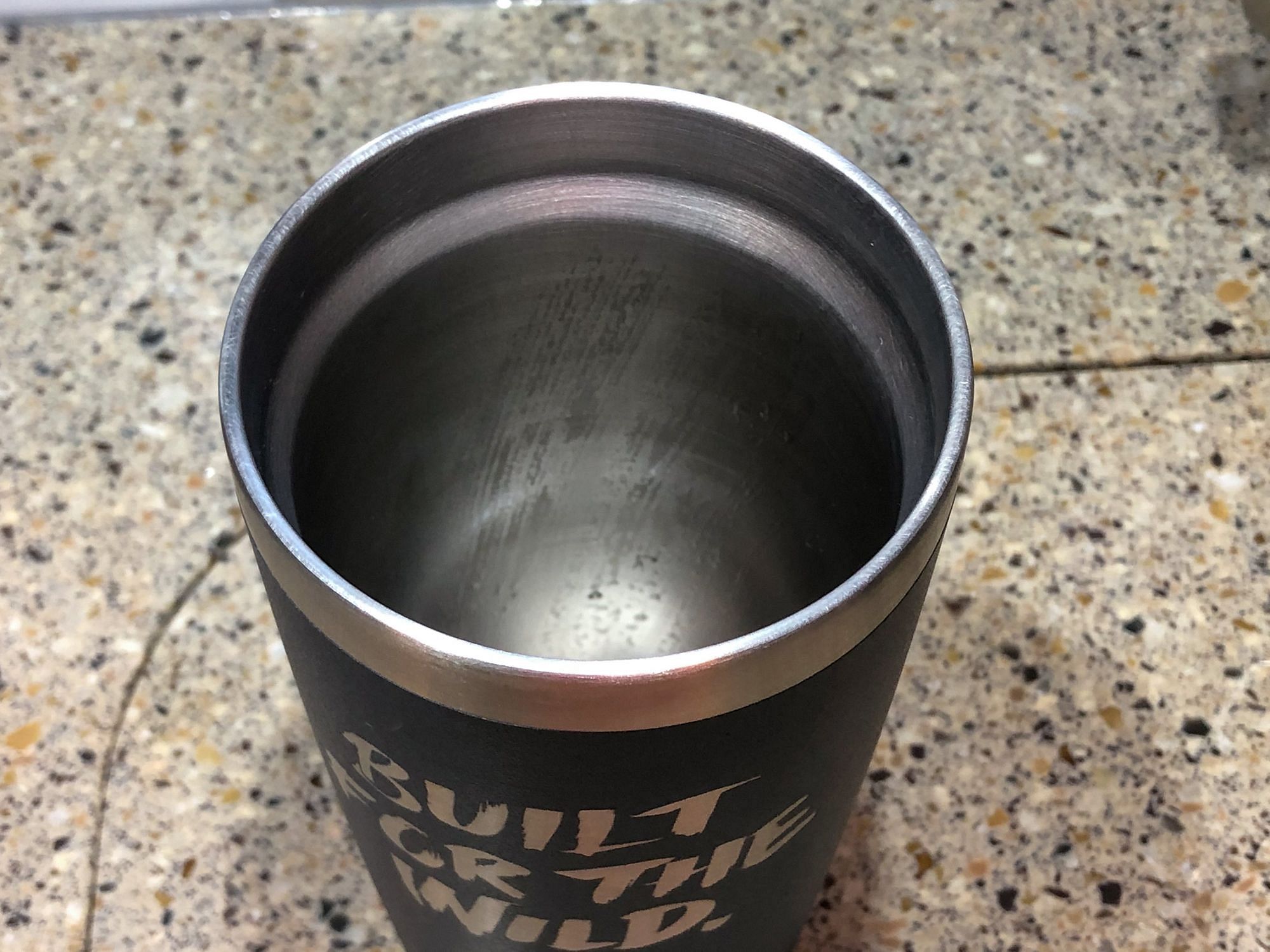 Clean Stainless Steel Mug