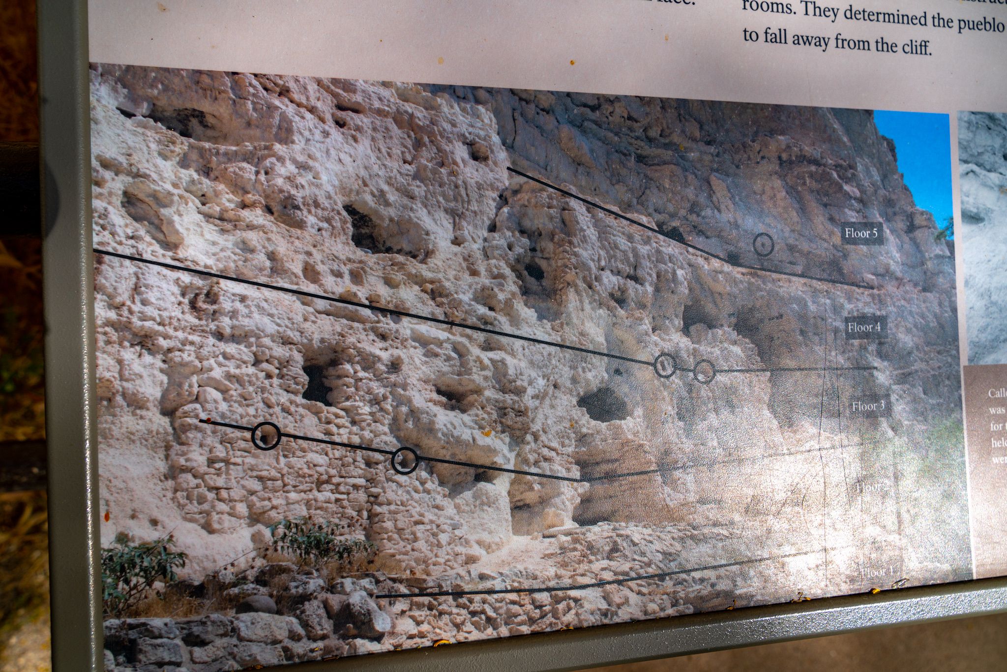 Montezuma Ruins Sign