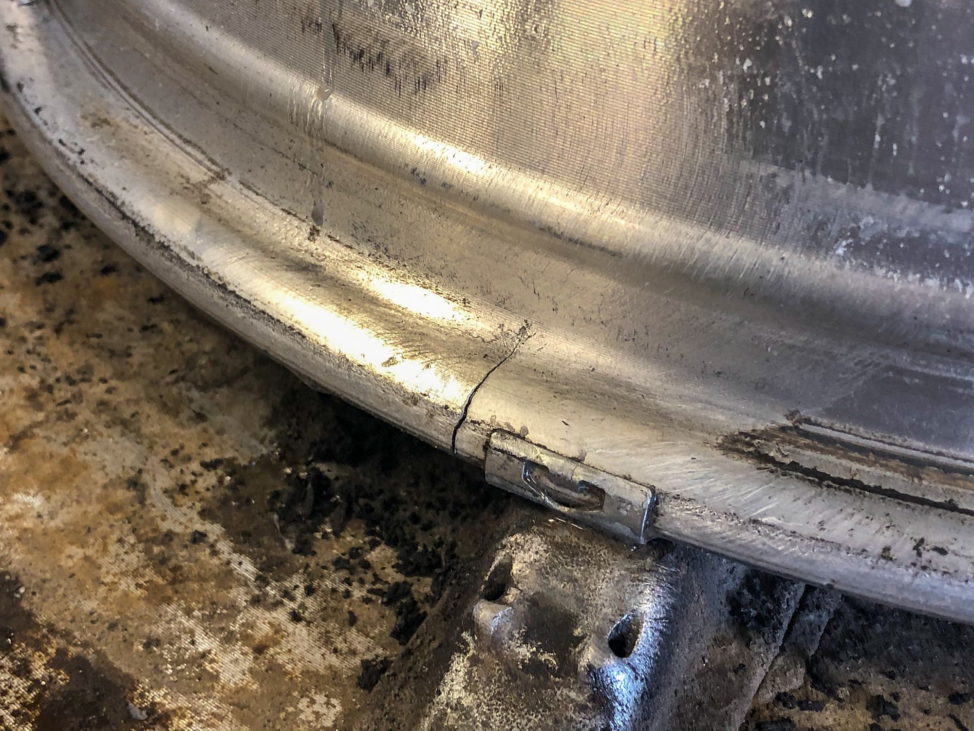 Cracked F-150 Wheel