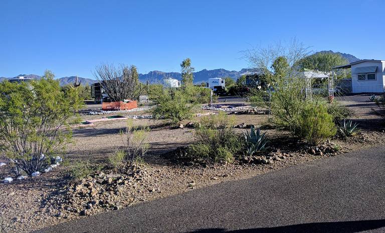 Justin's Diamond J RV Park in Tucson, Arizona