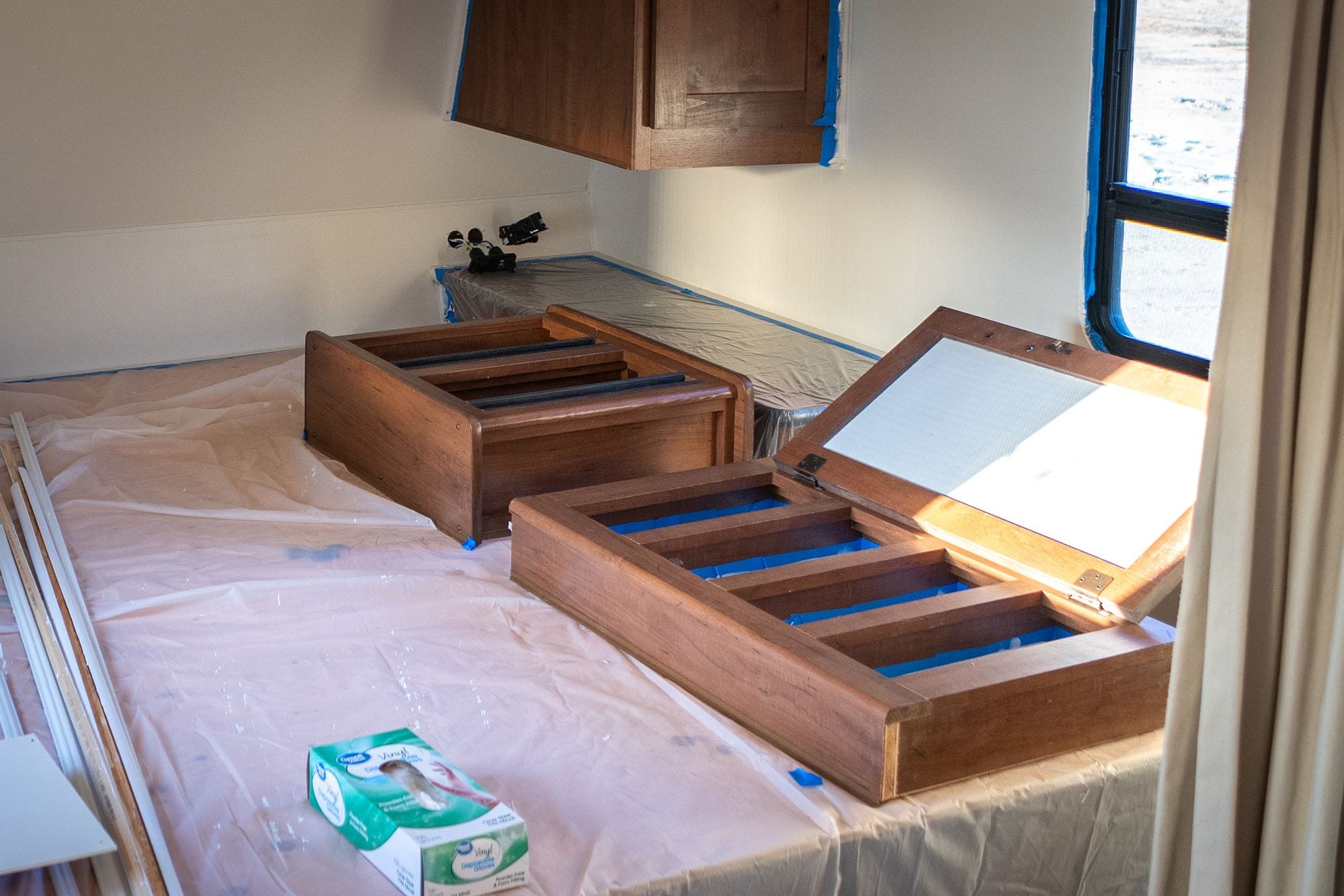 Painting RV Medicine Cabinet