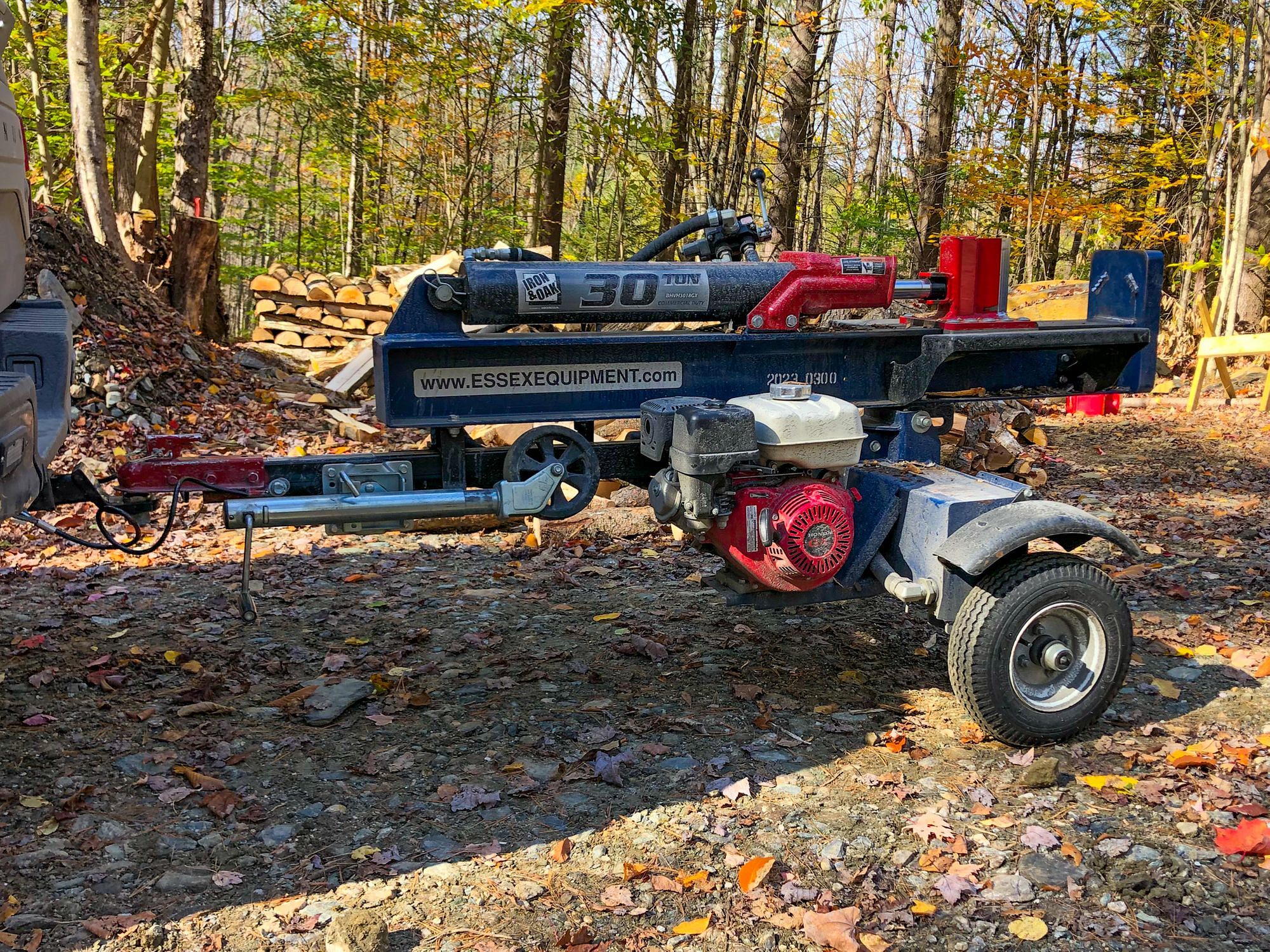 Iron And Oak 30 Ton Log Splitter