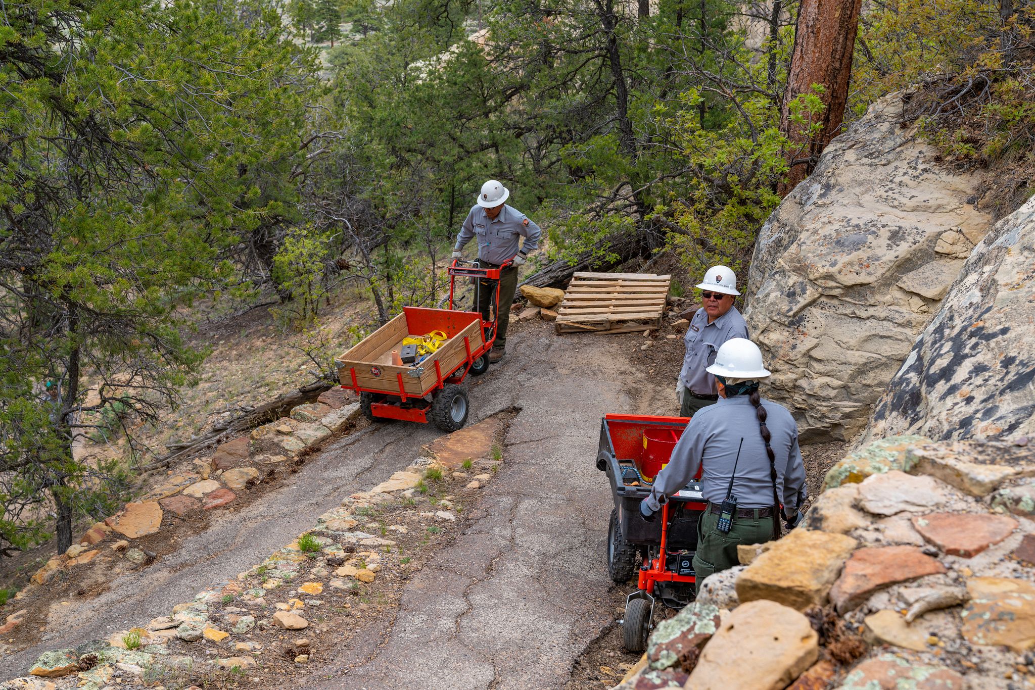 El Morro Trail Maintenance