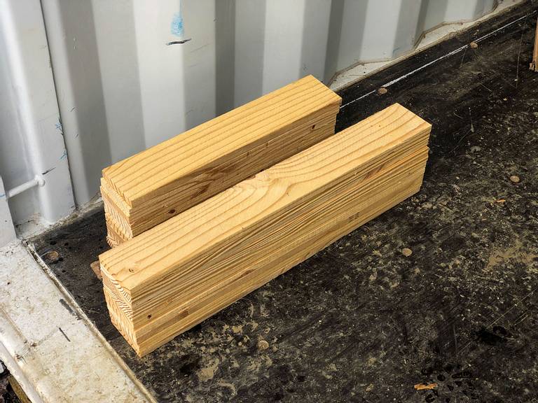 Pallet Wood Crate Pieces