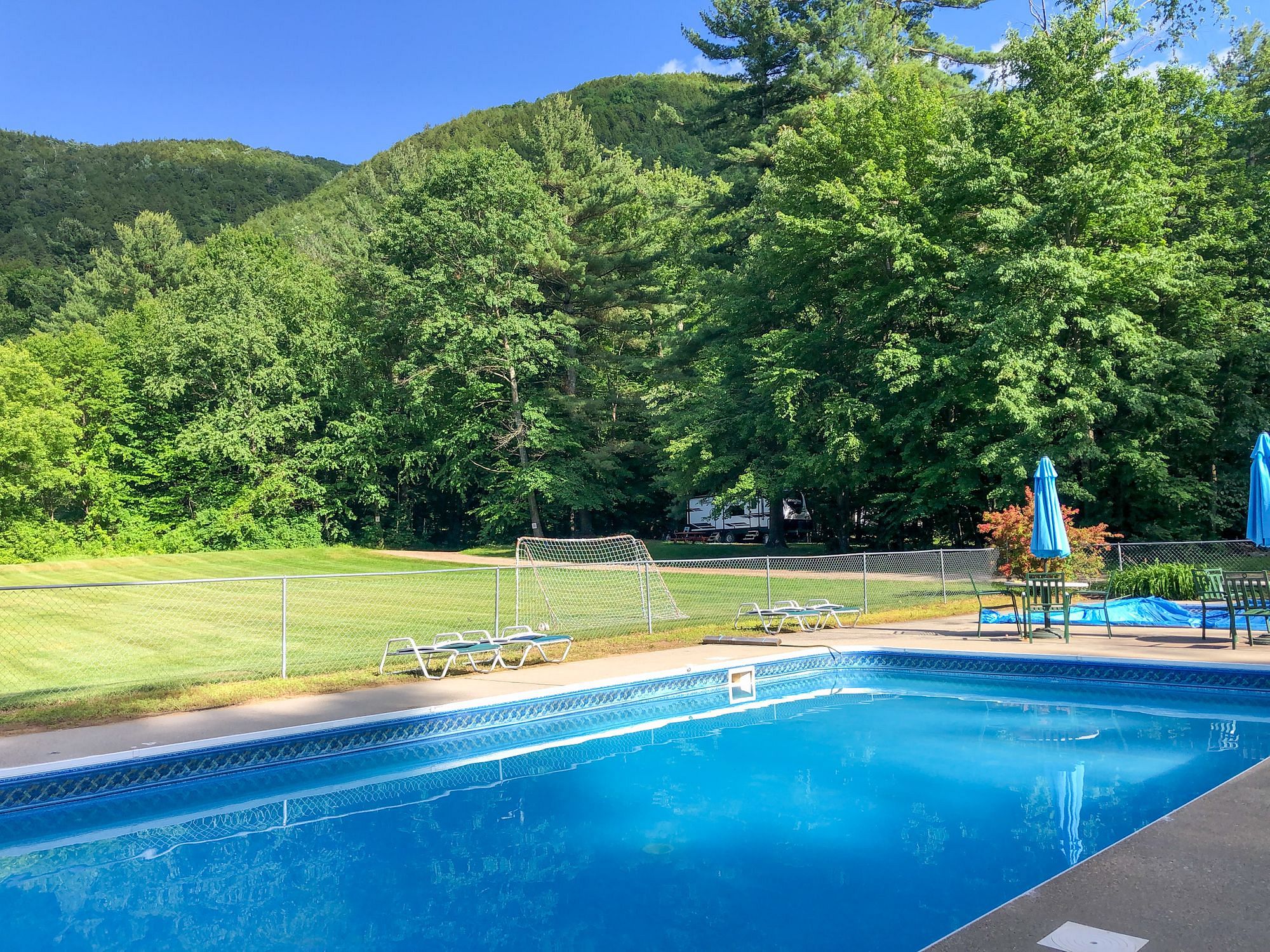 Vermont RV Park Swimming Pool