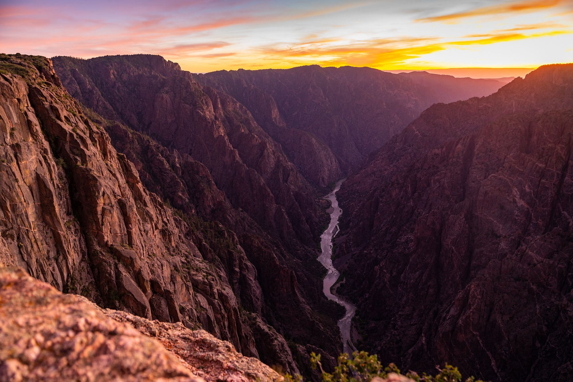 Sunset at Dragon Point