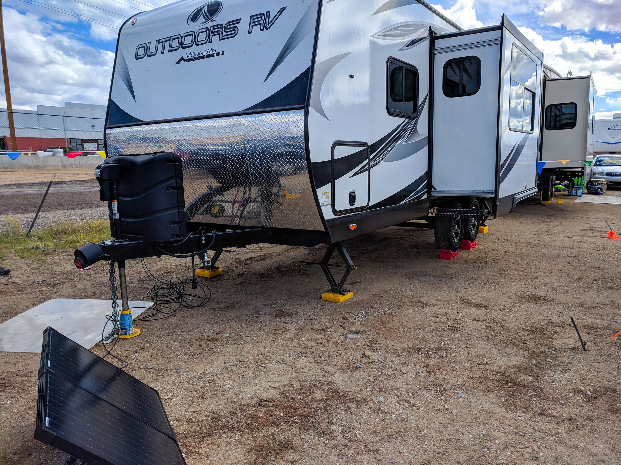Portable Solar Panel at Albuquerque International Balloon Fiesta